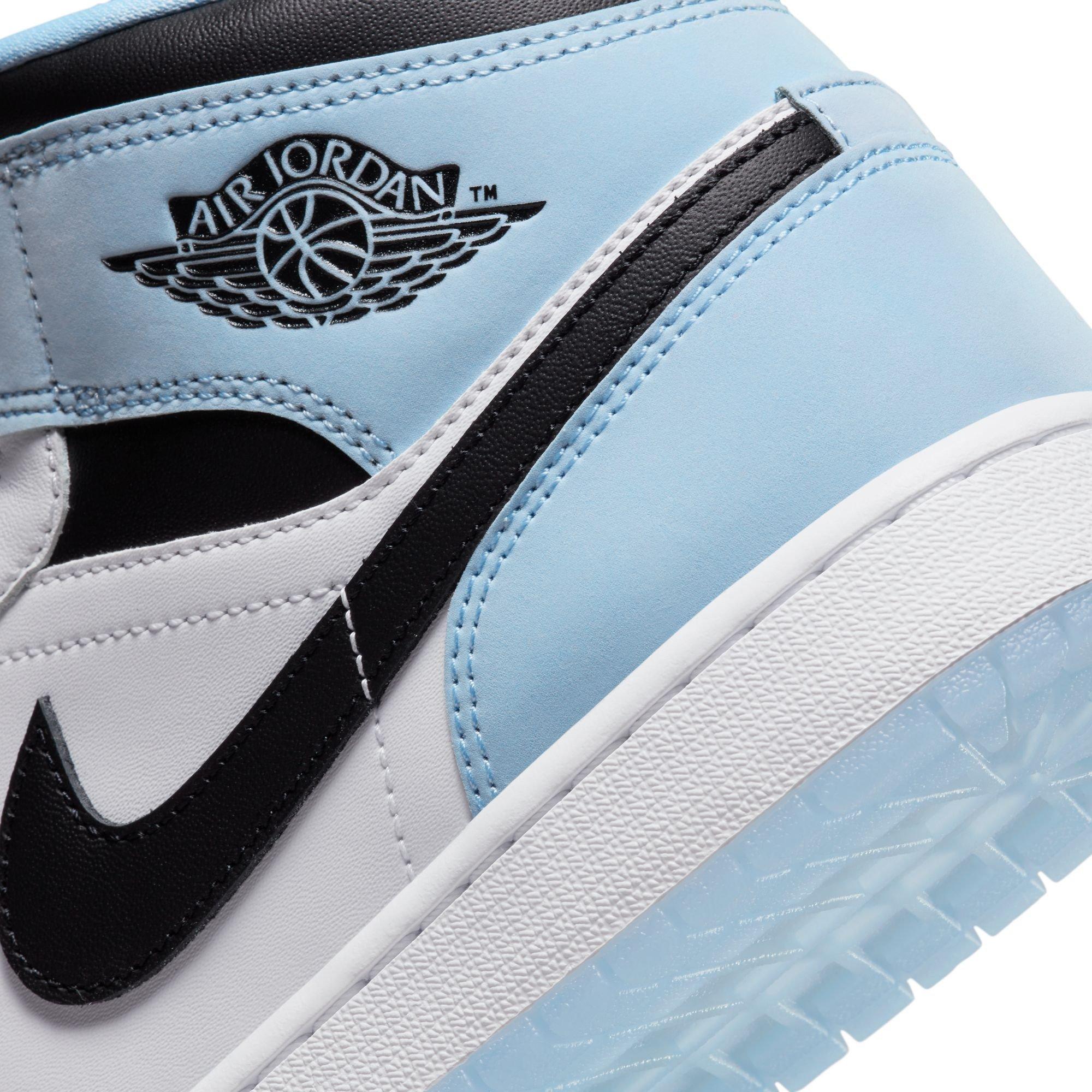 Air Jordan 1 Mid SE 'White/Ice Blue' 13