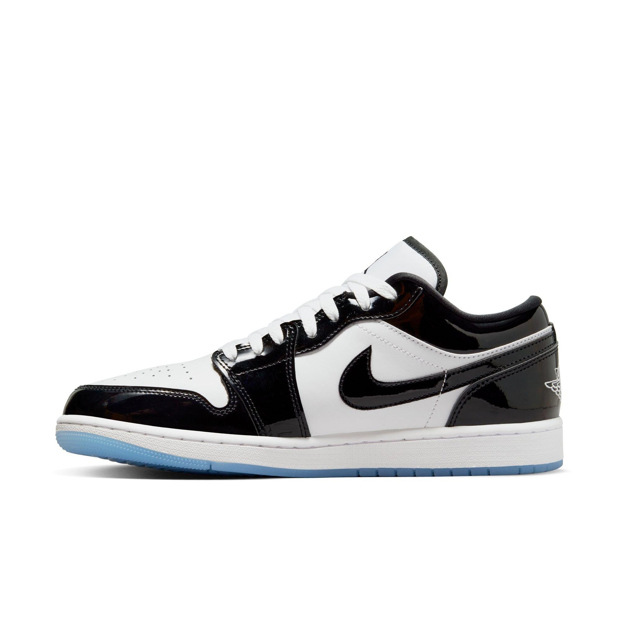 Jordan 1 Low SE "White/Black" Men's Shoe - WHITE/BLACK Thumbnail View 4