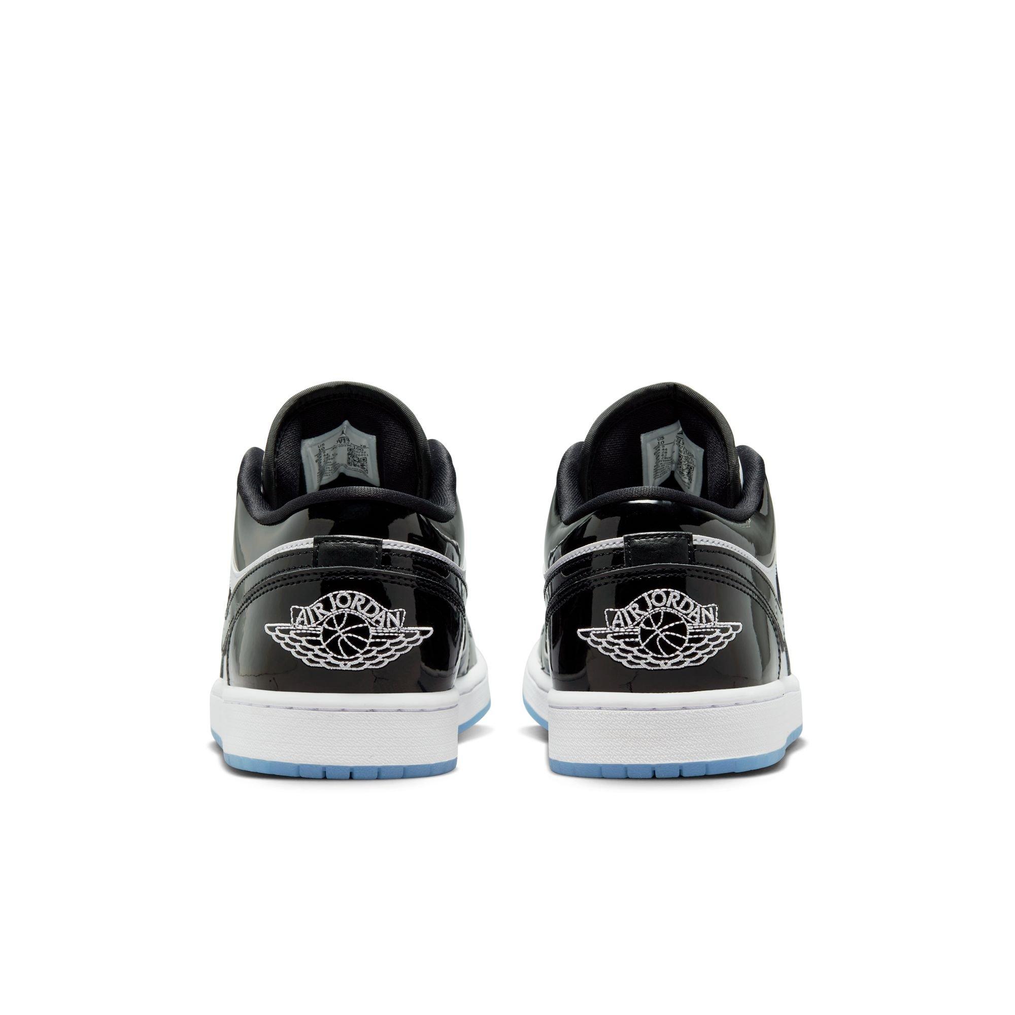 Jordan 1 Low SE "White/Black" Men's Shoe - WHITE/BLACK Thumbnail View 8