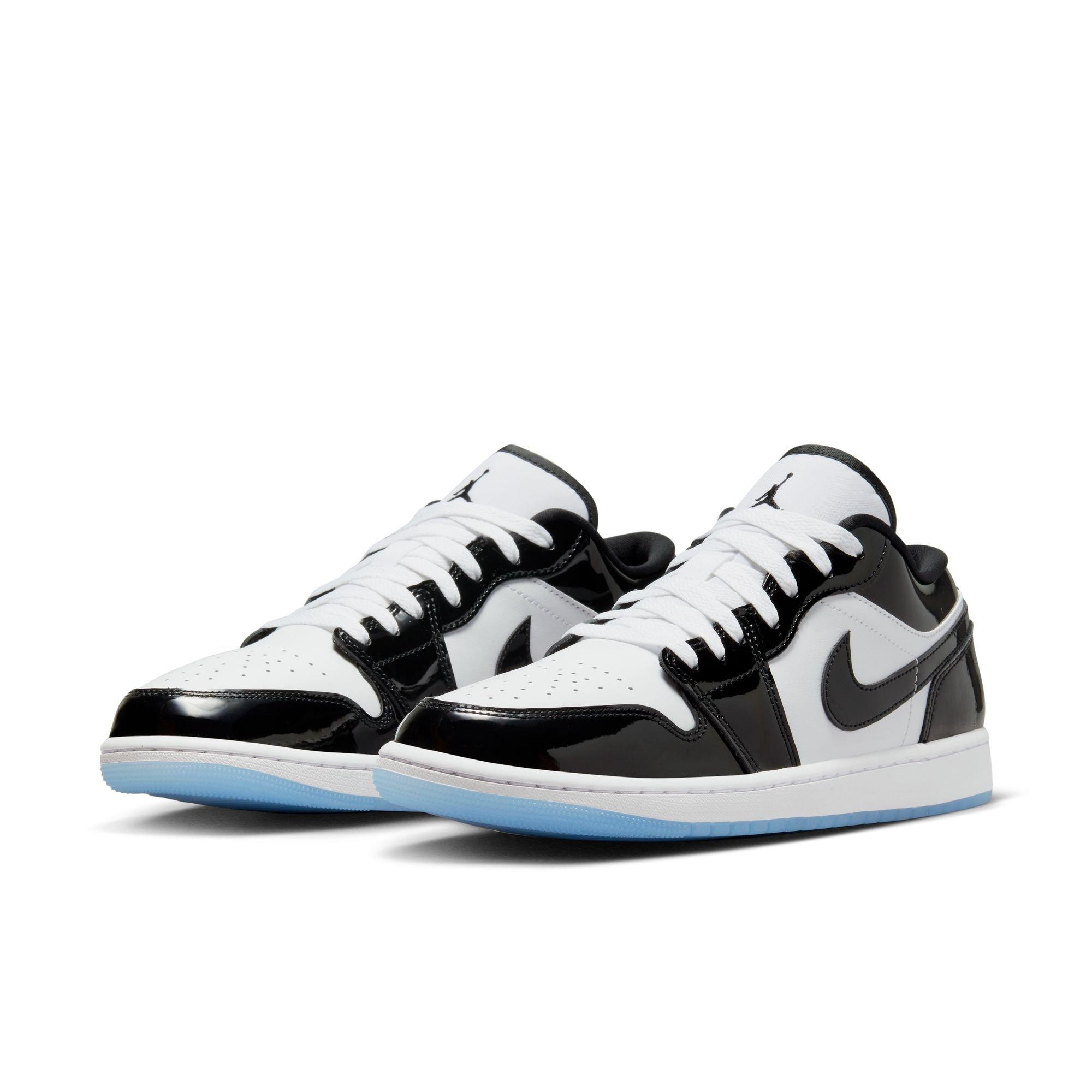 Jordan 1 Low SE "White/Black" Men's Shoe - WHITE/BLACK Thumbnail View 9