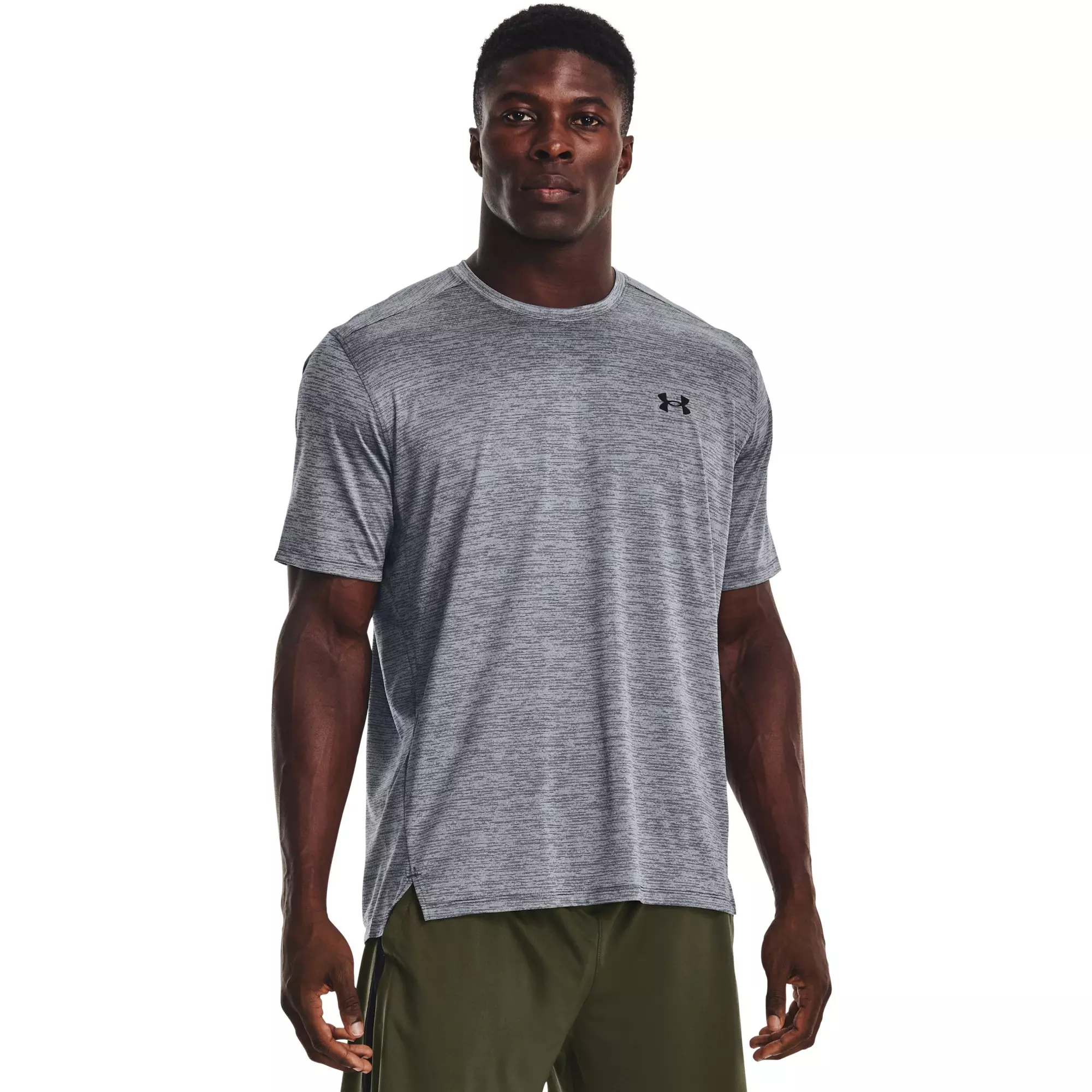 Under Armour Men's Training Vent 2.0 Tee-Grey - GREY