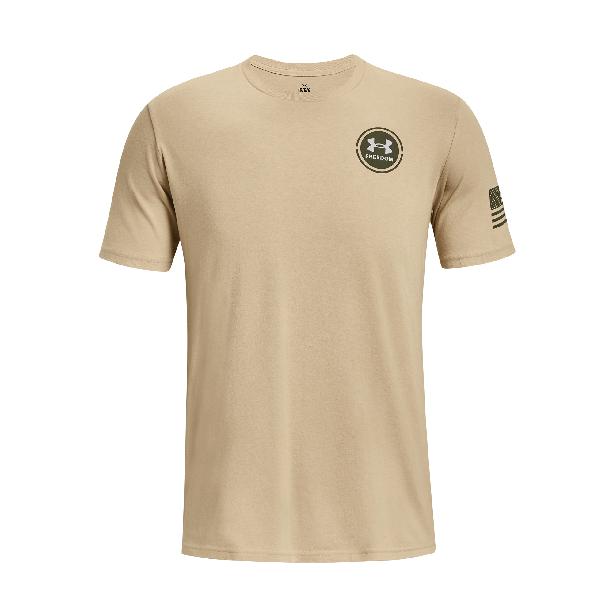 Under Armour Men's Freedom Snake Desert Tee-Tan - TAN Thumbnail View 5