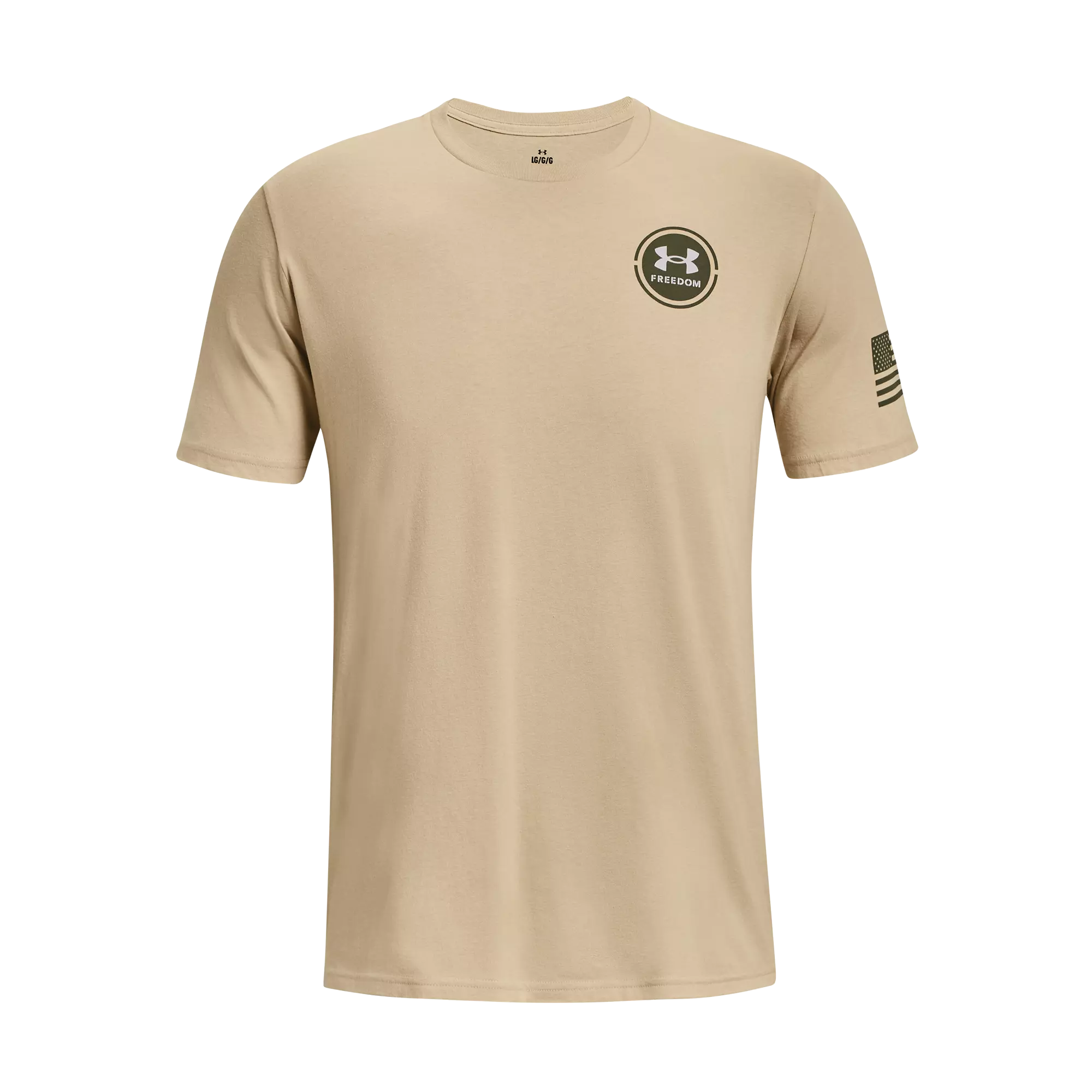 Under Armour Men's Freedom Snake Desert Tee-Tan - TAN