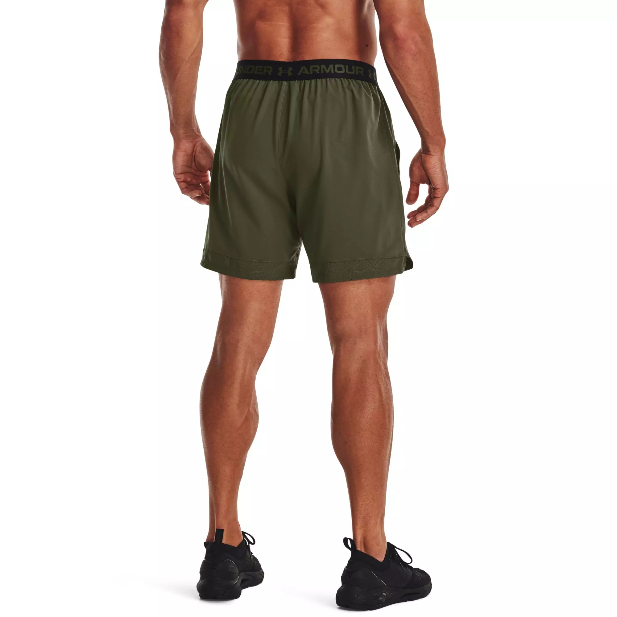Under Armour Men's Vanish Woven 6" Shorts-Olive - OLIVE