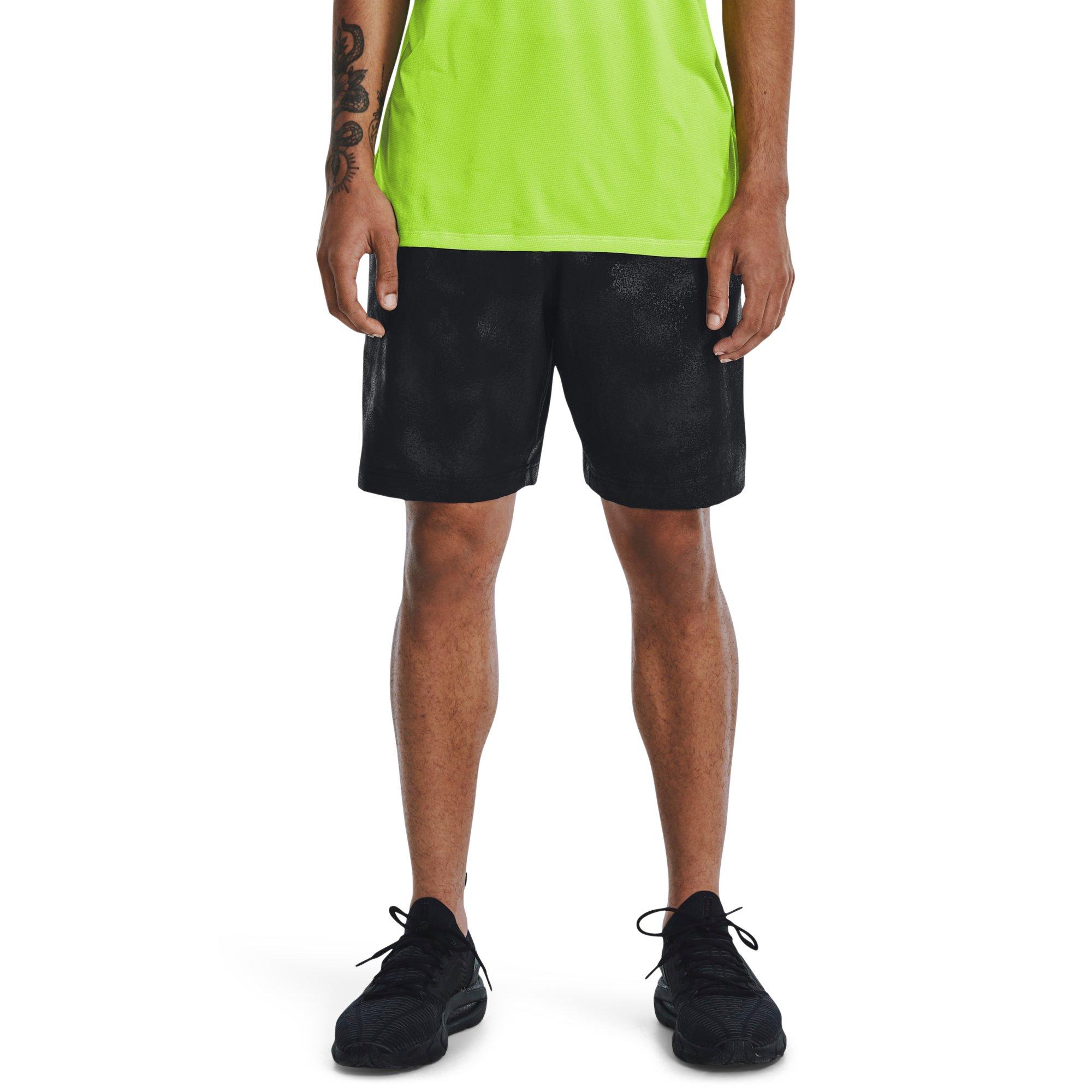 Under Armour Men's Woven Emboss Shorts-Black - BLACK Thumbnail View 1