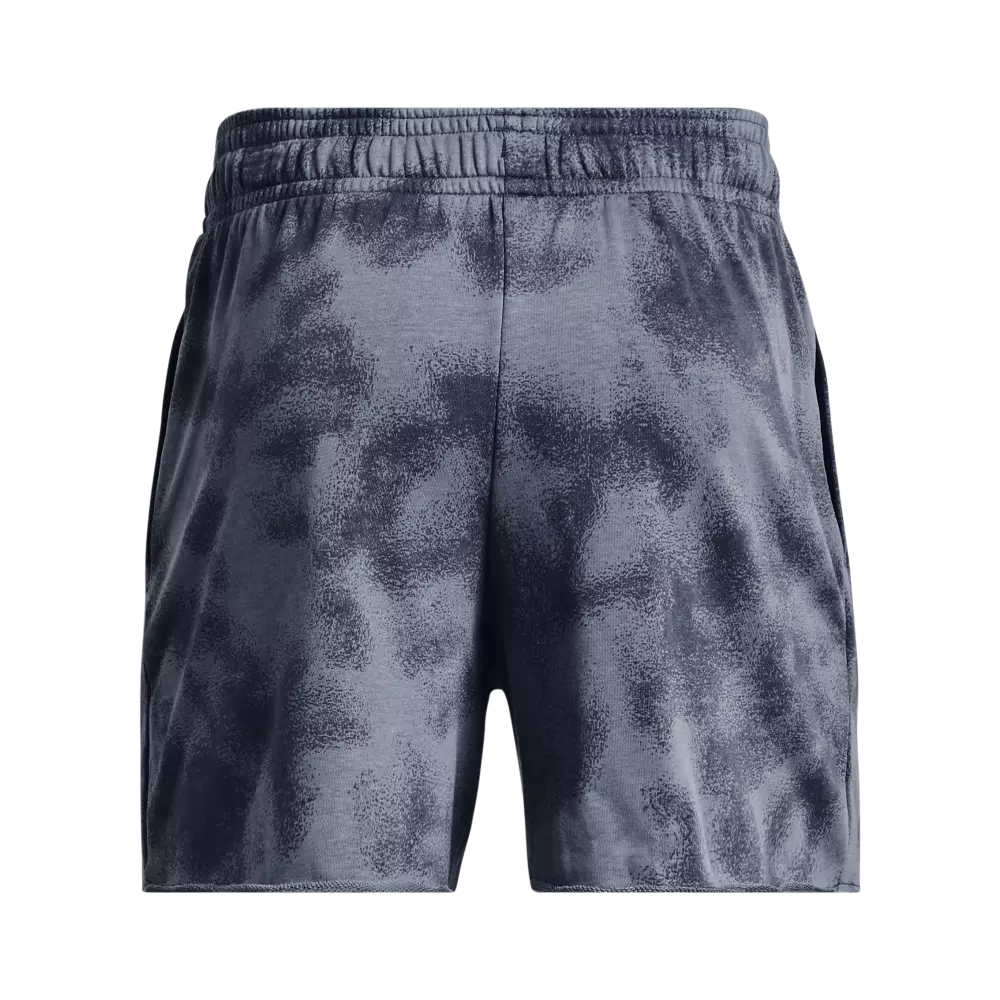 Under Armour Men's Rival Terry 6" Shorts-Grey - GREY
