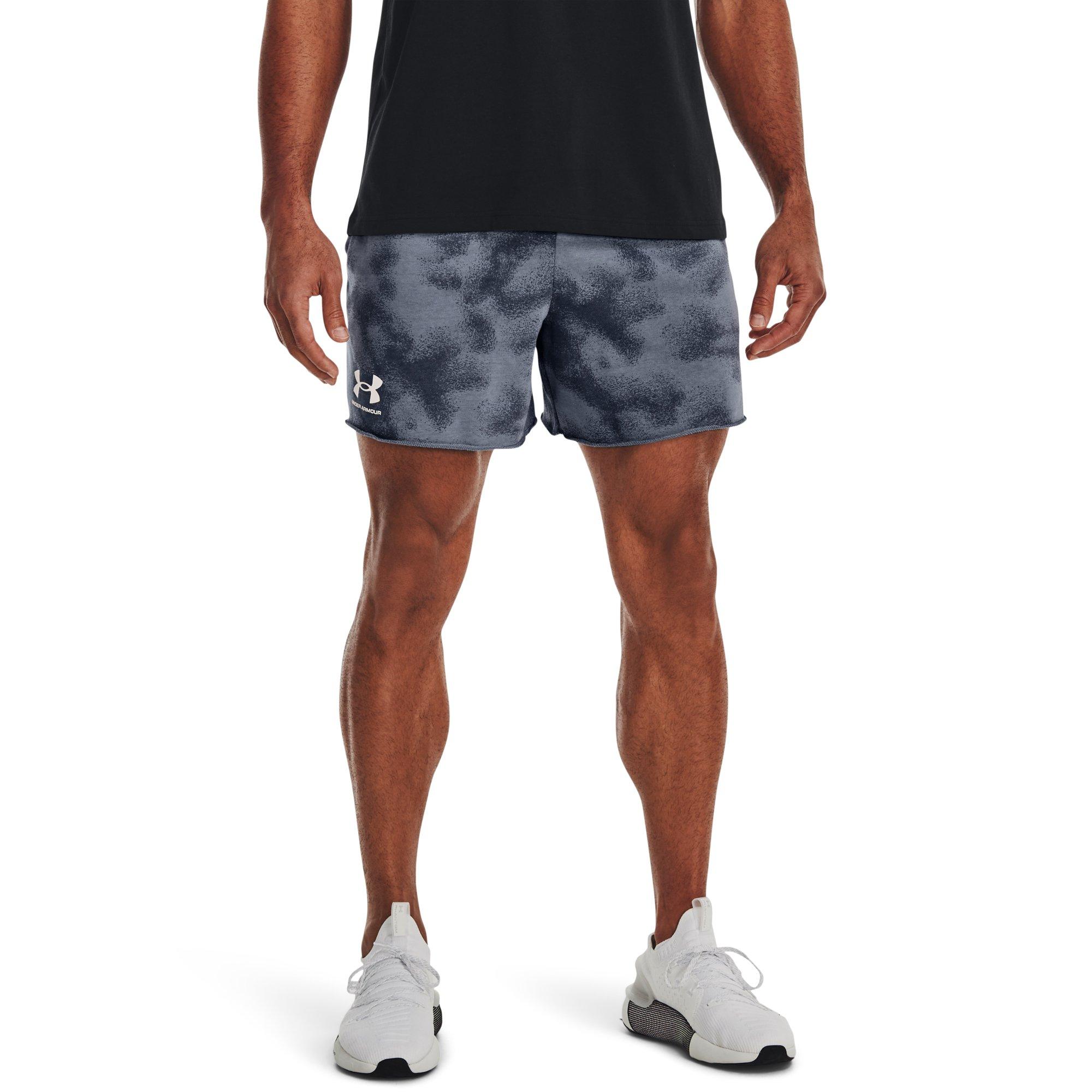 Under Armour Men's Rival Terry 6" Shorts-Grey - GREY Thumbnail View 1