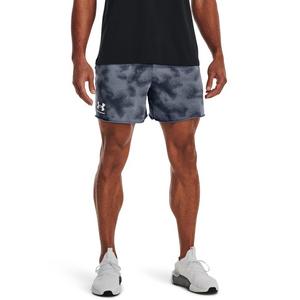 Under Armour Men's Rival Terry 6" Shorts-Grey