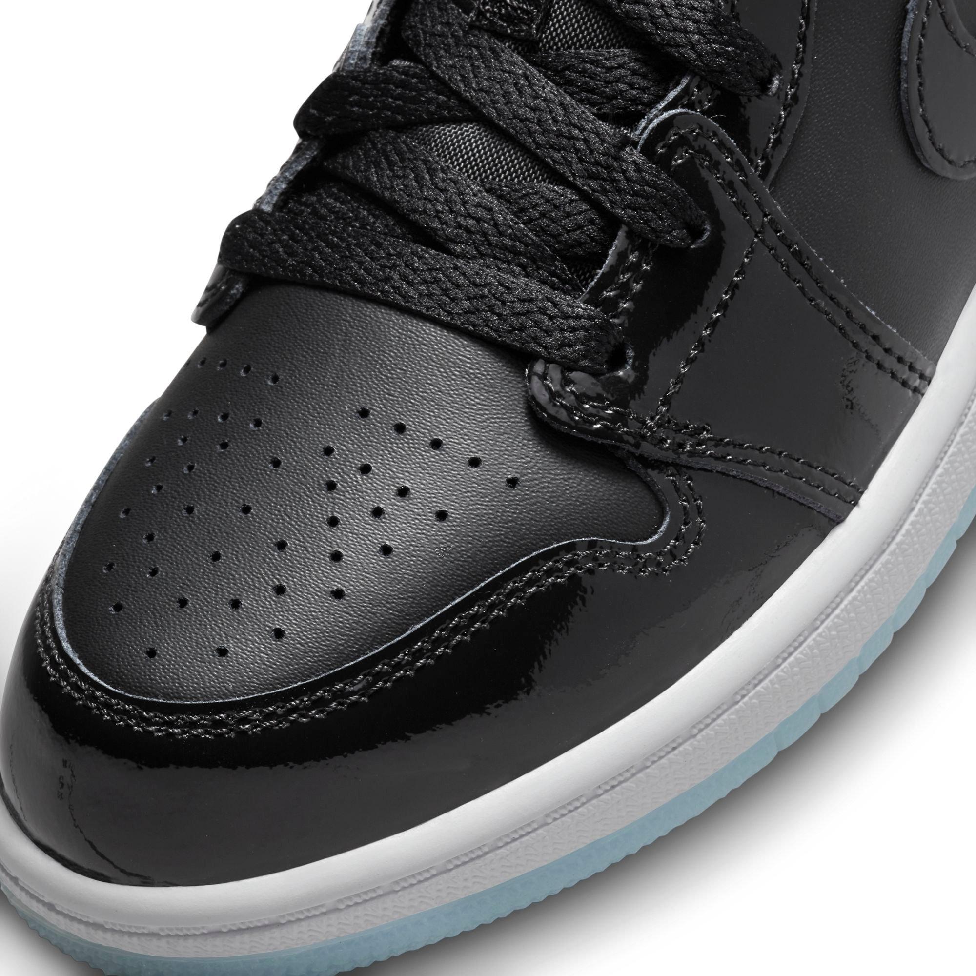 Jordan 1 Mid SE Preschool Boys' "Black/Dark Concord/White" Shoe