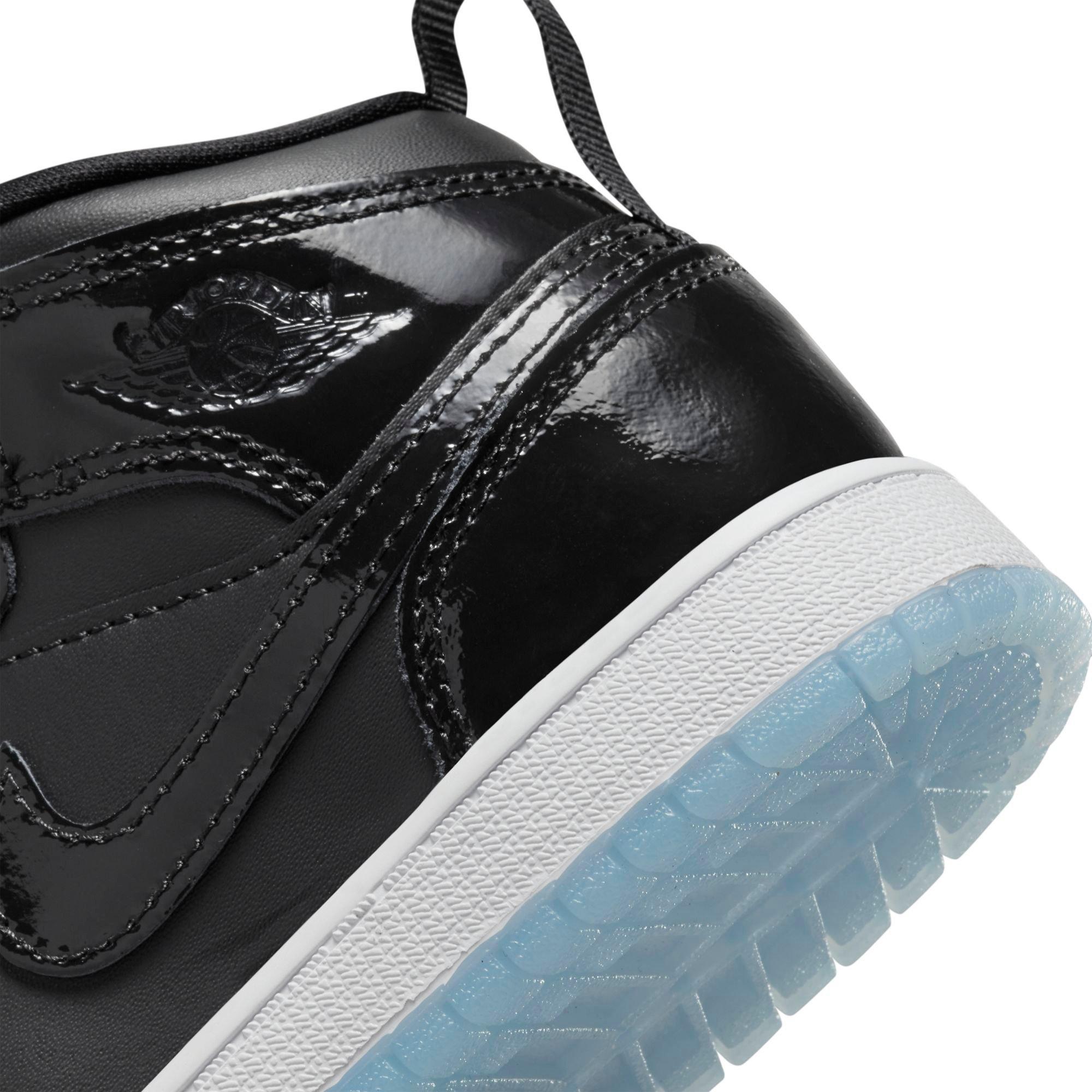 Jordan 1 Mid SE Preschool Boys' "Black/Dark Concord/White" Shoe