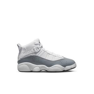 Jordan 6 Rings "White/Cool Grey/White" Preschool Boys' Shoe