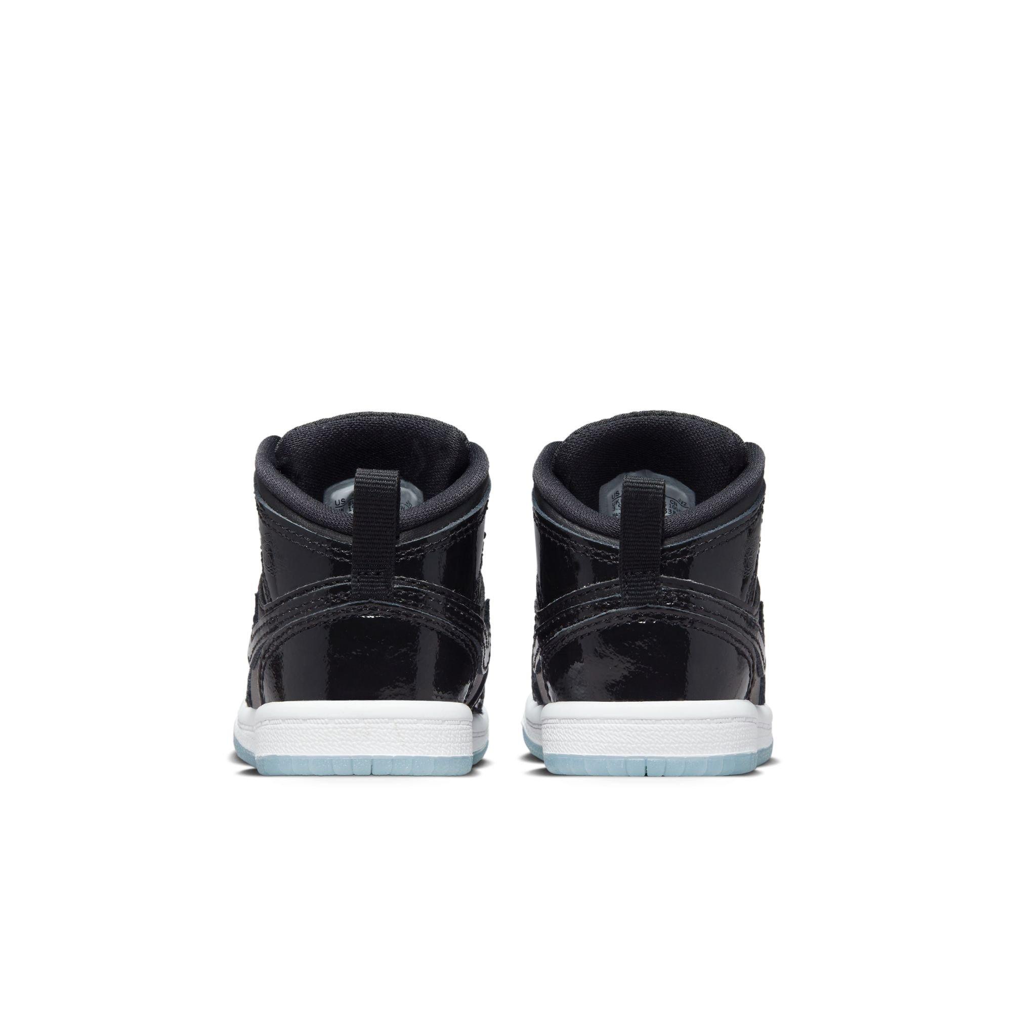 Jordan 1 Mid SE Toddler Boys' "Black/Dark Concord/White" Shoe