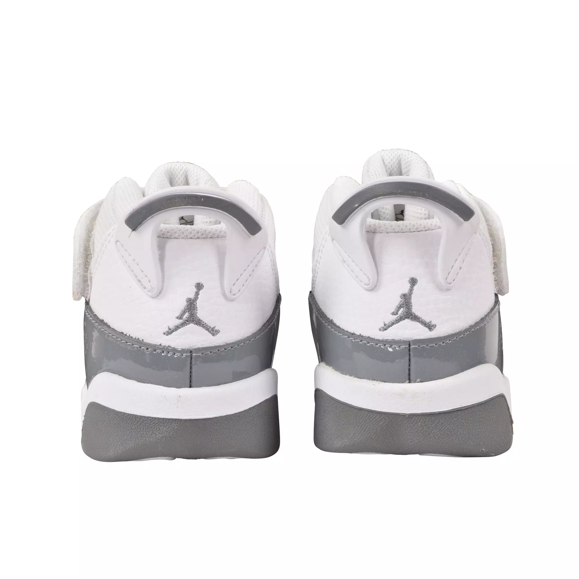 Jordan 6 Rings "White/Cool Grey" Toddler Boys' Shoe - WHITE/GREY
