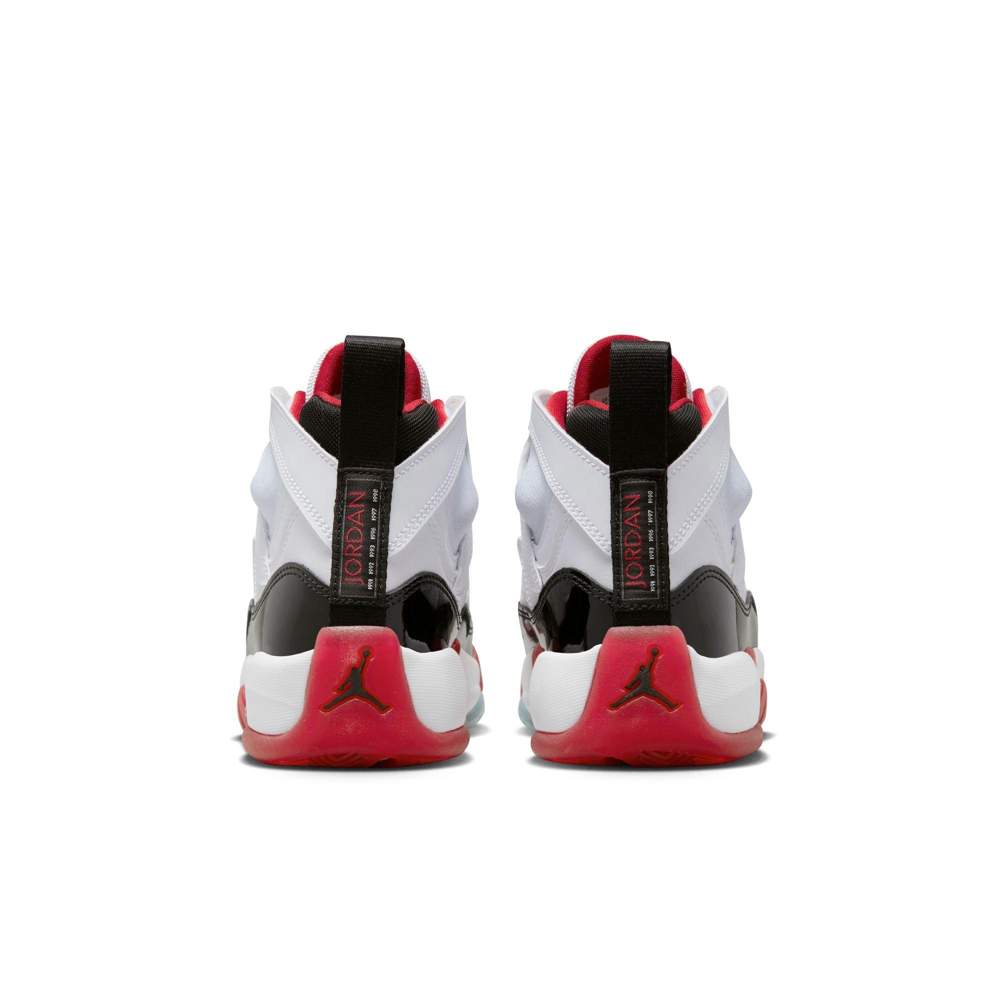 Jordan Jumpman Two Trey Grade School Boys'  "White/Black/Gym Red" Shoe