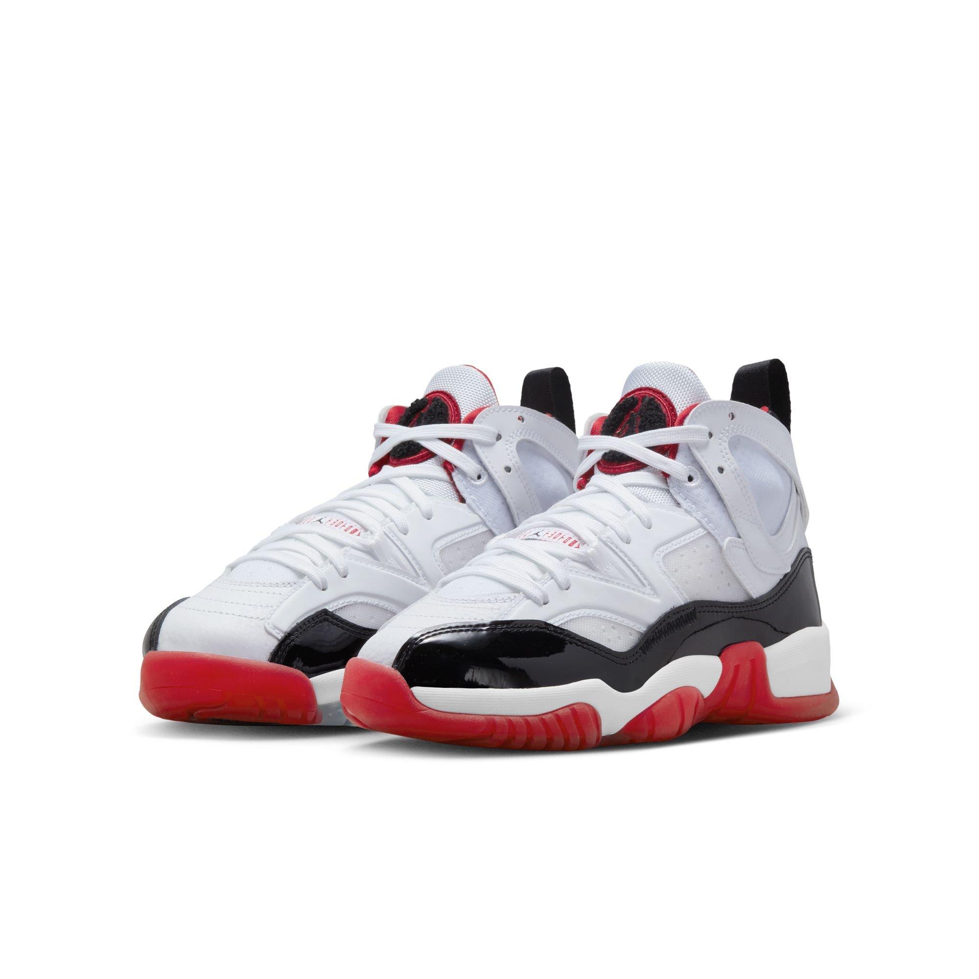 Jordan Jumpman Two Trey Grade School Boys'  "White/Black/Gym Red" Shoe