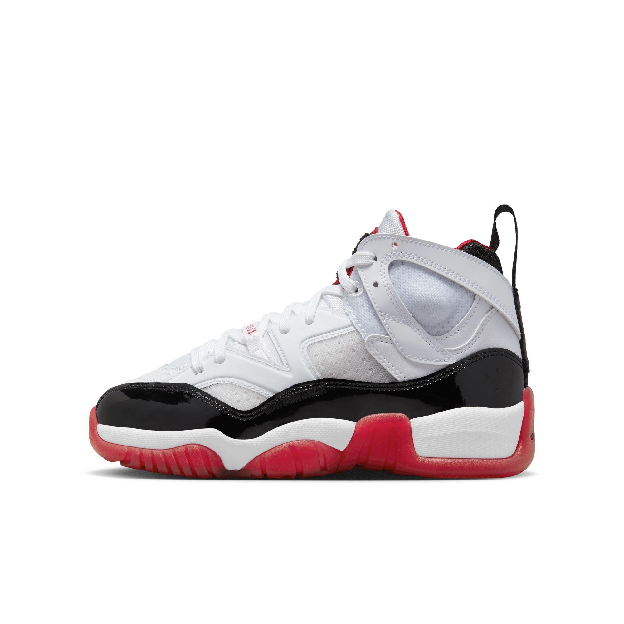 Jordan Jumpman Two Trey Grade School Boys'  "White/Black/Gym Red" Shoe