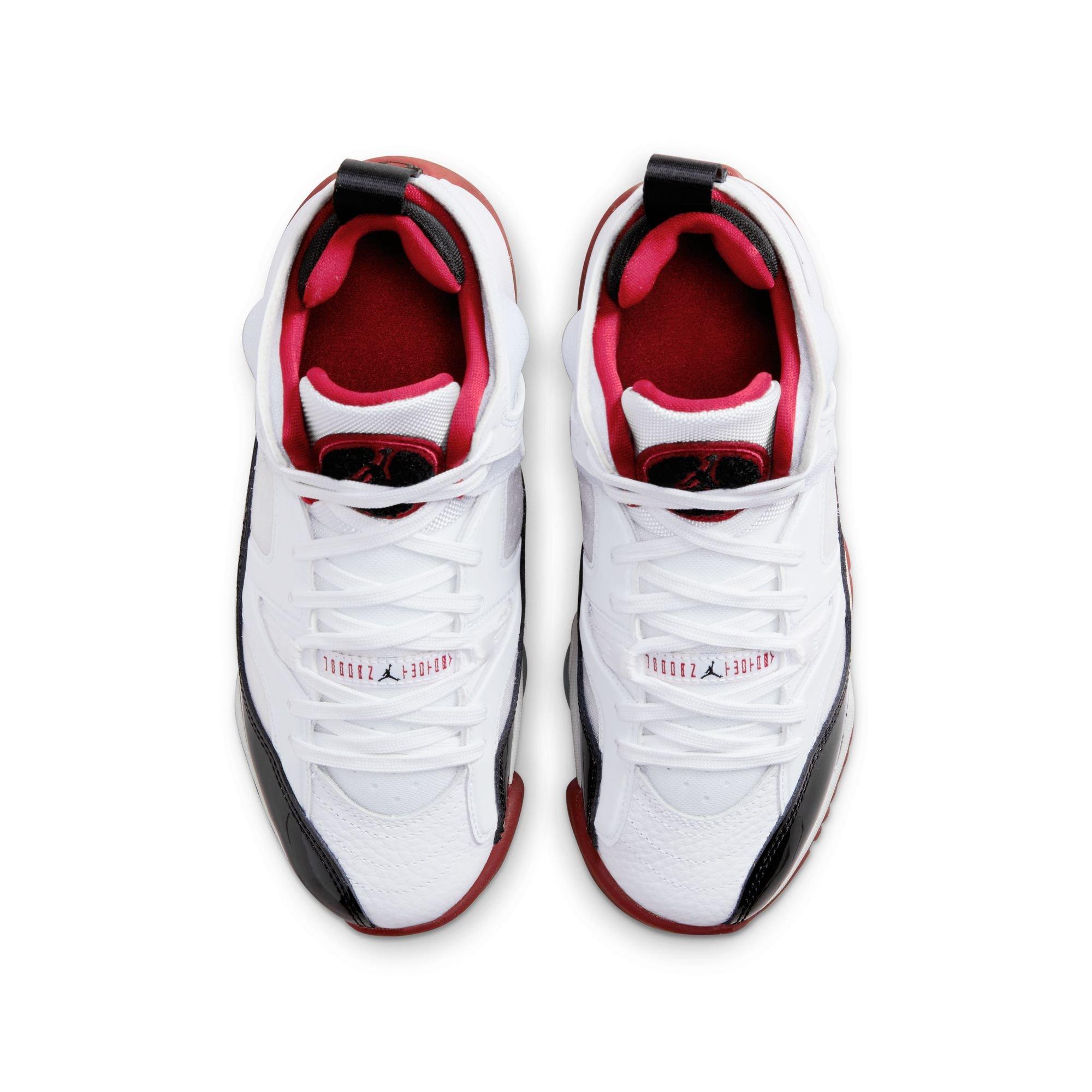 Jordan Jumpman Two Trey Grade School Boys'  "White/Black/Gym Red" Shoe