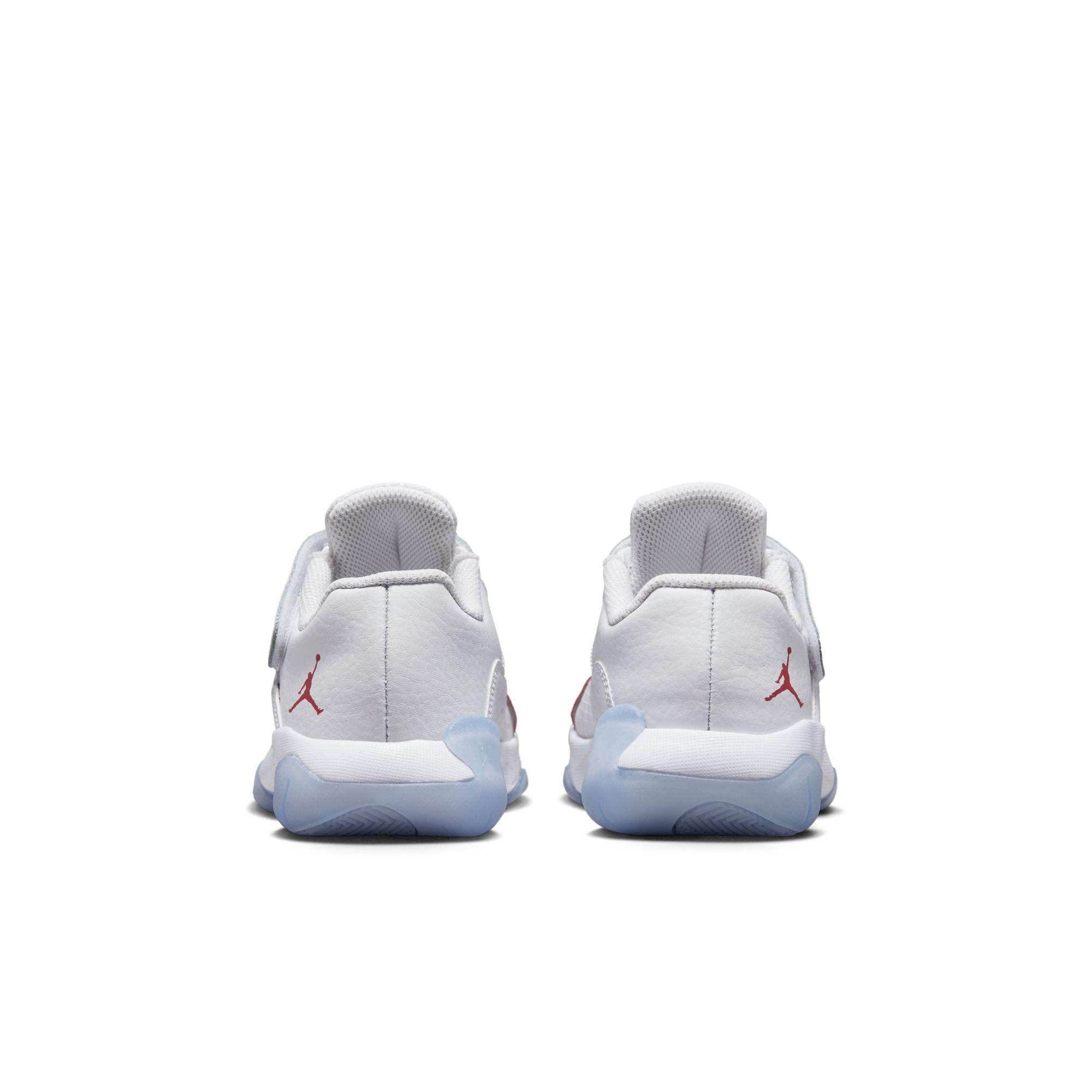 Jordan 11 CMFT Low Preschool Boys' "White/Gym Red/Black" Shoe