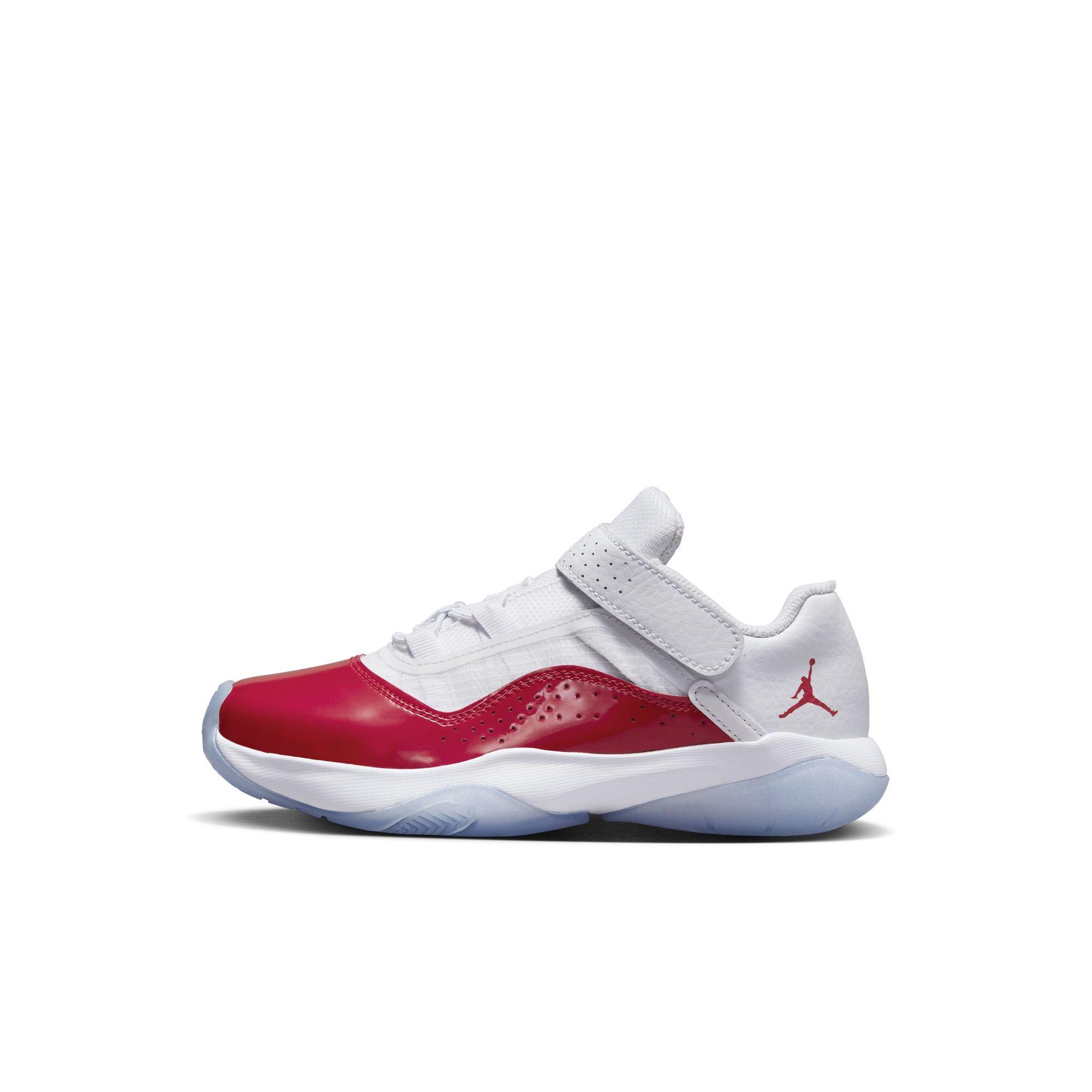 Jordan 11 CMFT Low Preschool Boys' "White/Gym Red/Black" Shoe