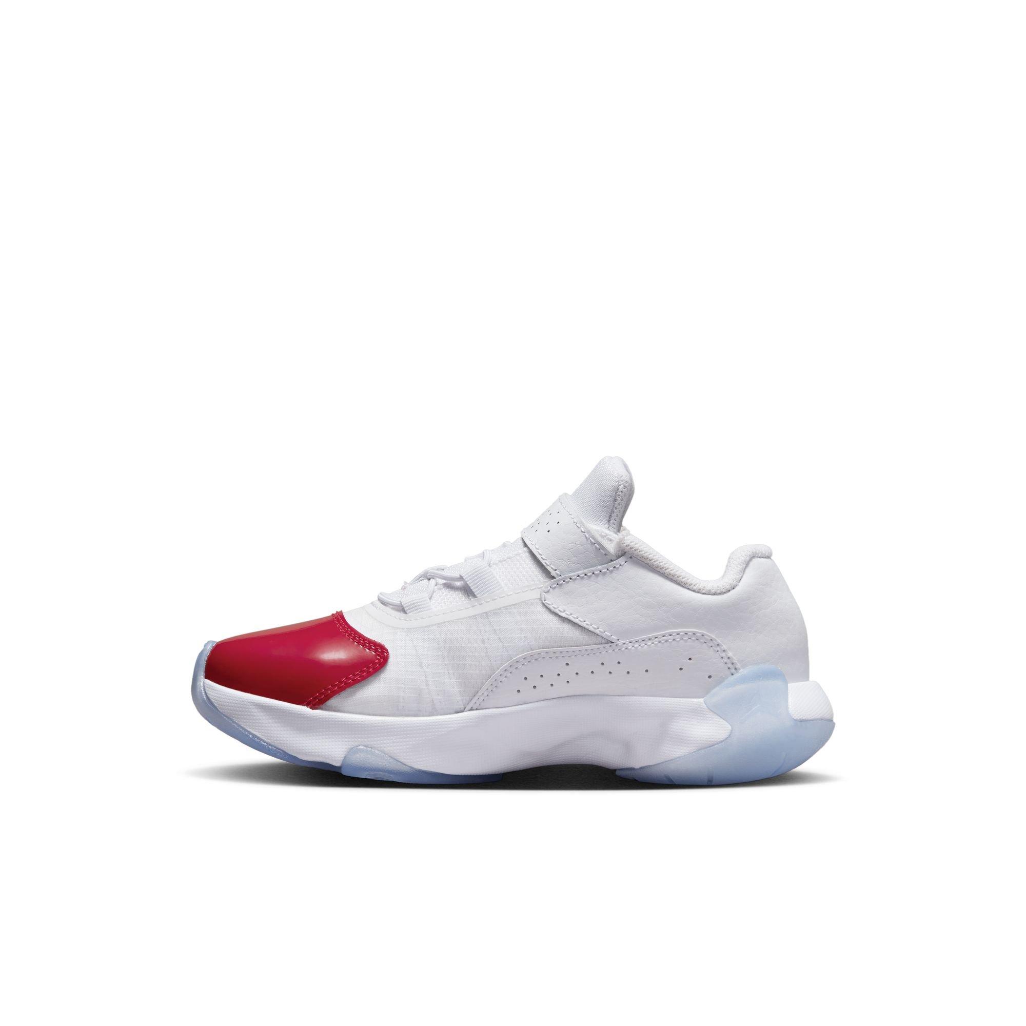 Jordan 11 CMFT Low Preschool Boys' "White/Gym Red/Black" Shoe