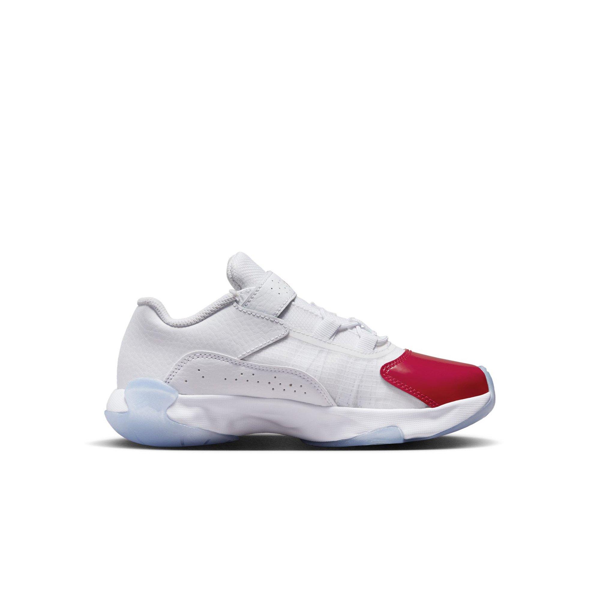 Jordan 11 CMFT Low Preschool Boys' "White/Gym Red/Black" Shoe