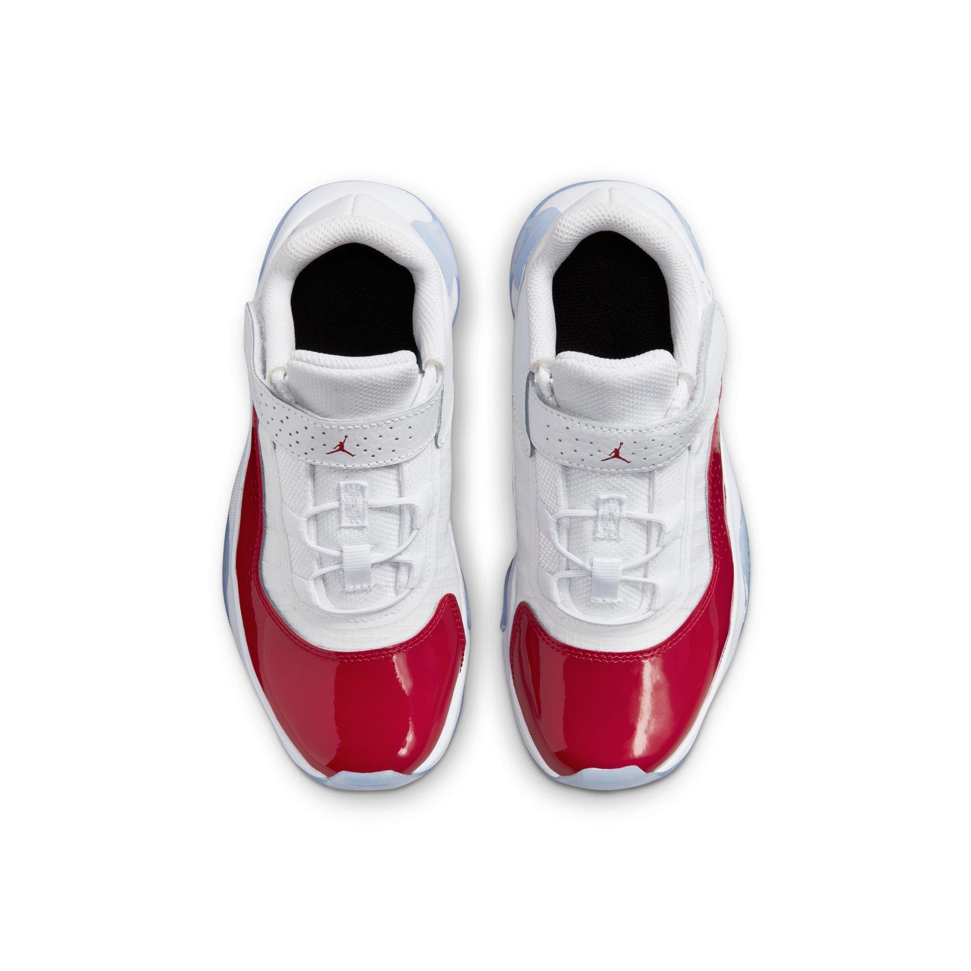 Jordan 11 CMFT Low Preschool Boys' "White/Gym Red/Black" Shoe