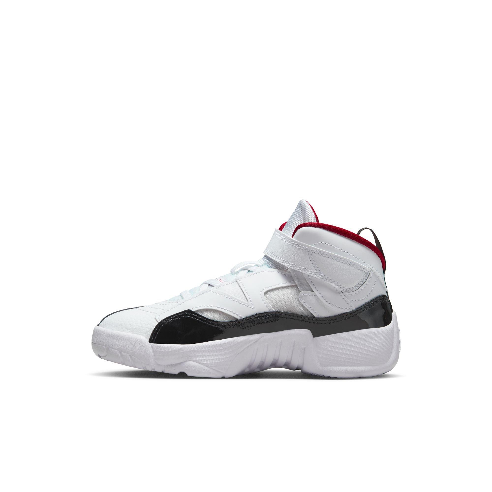 Jordan Jumpman Two Trey Preschool Boys' "White/Black/Gym Red" Shoe