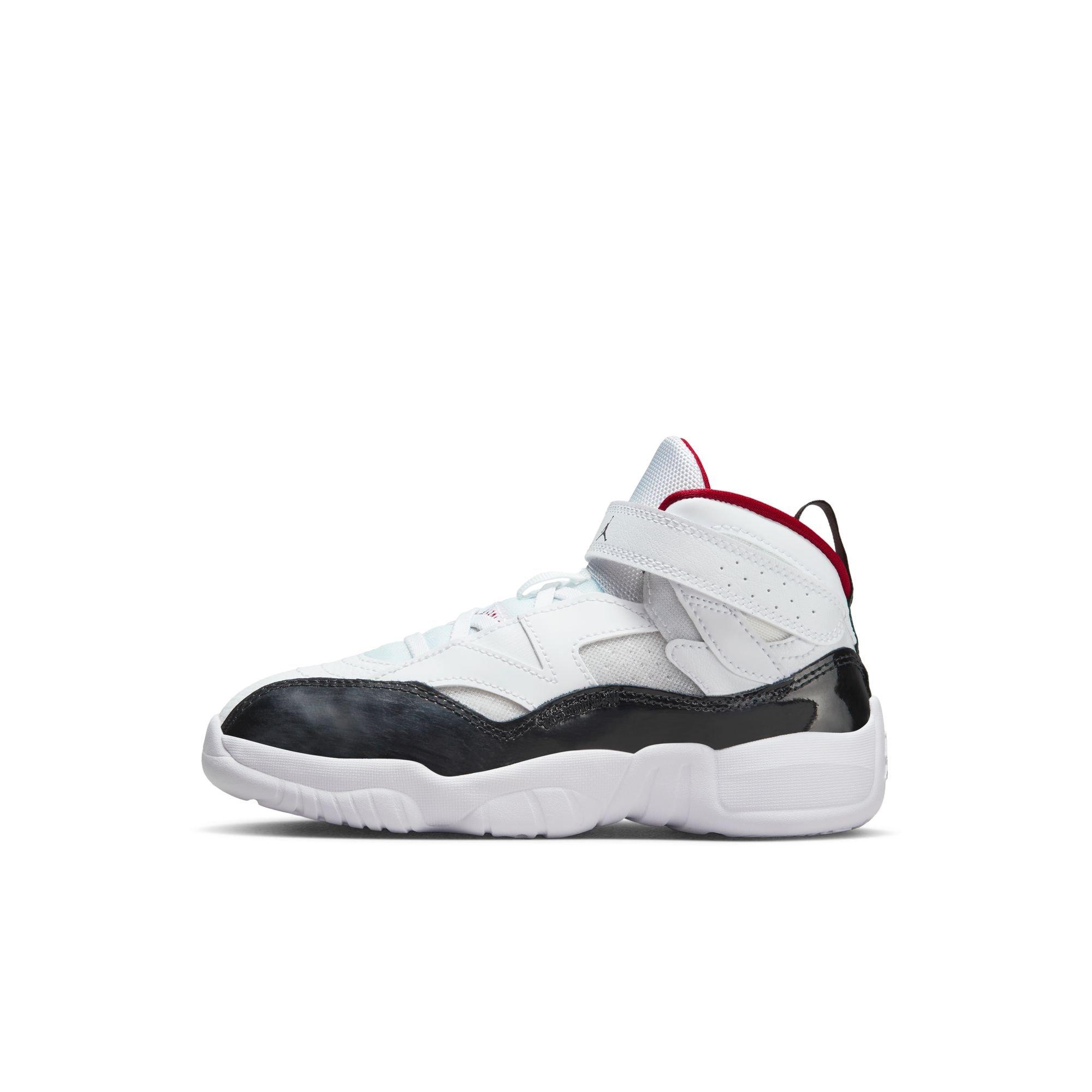 Jordan Jumpman Two Trey Preschool Boys' "White/Black/Gym Red" Shoe