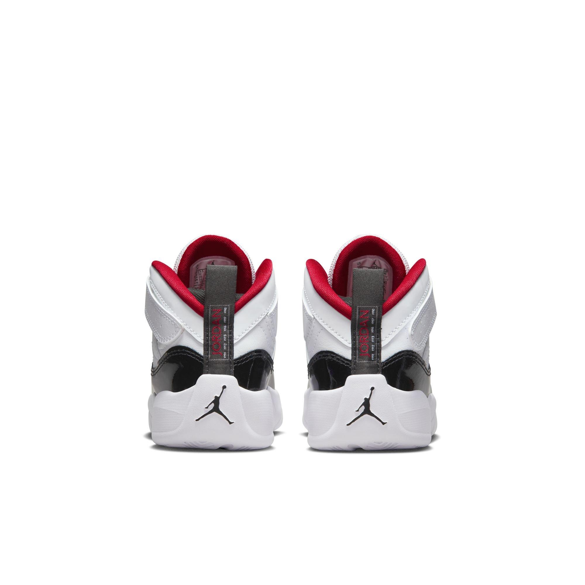 Jordan Jumpman Two Trey Preschool Boys' "White/Black/Gym Red" Shoe