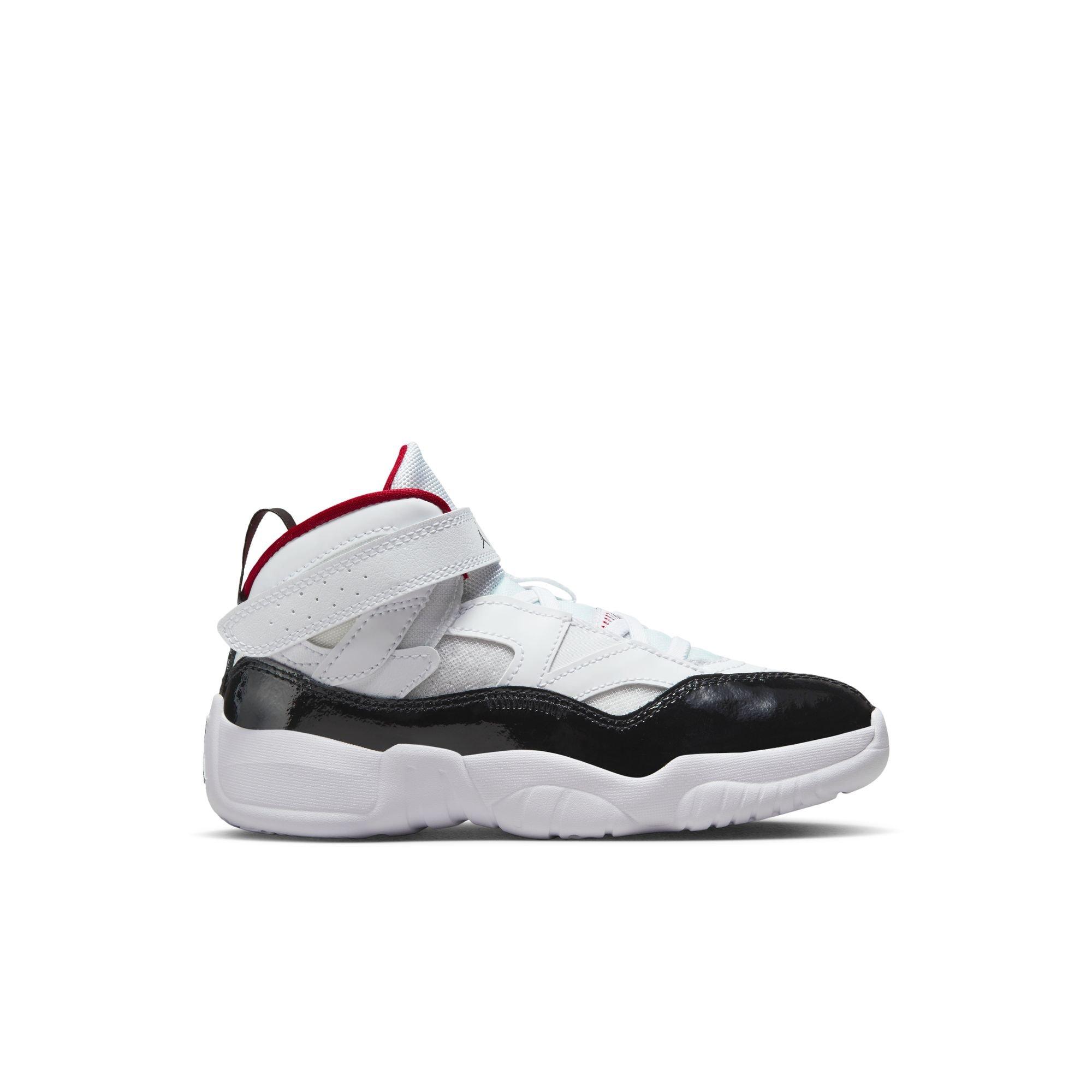 Jordan Jumpman Two Trey Preschool Boys' "White/Black/Gym Red" Shoe