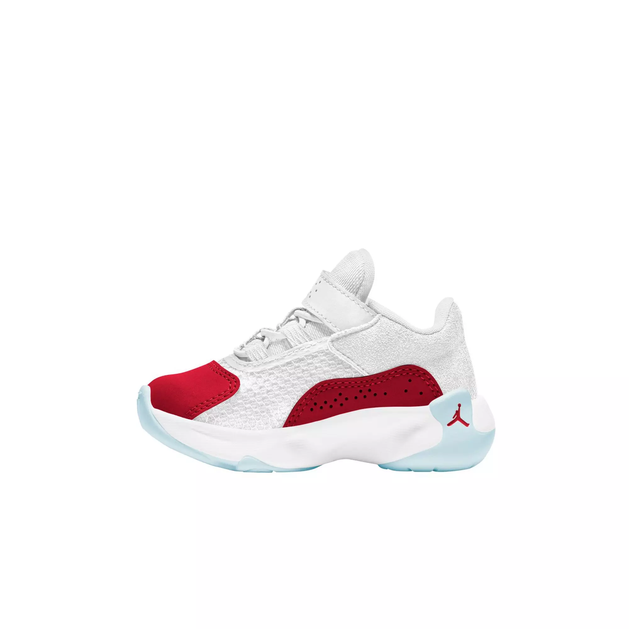 Jordan 11 CMFT Low "White/Gym Red/Black" Toddler Boys' Shoe - WHITE/RED