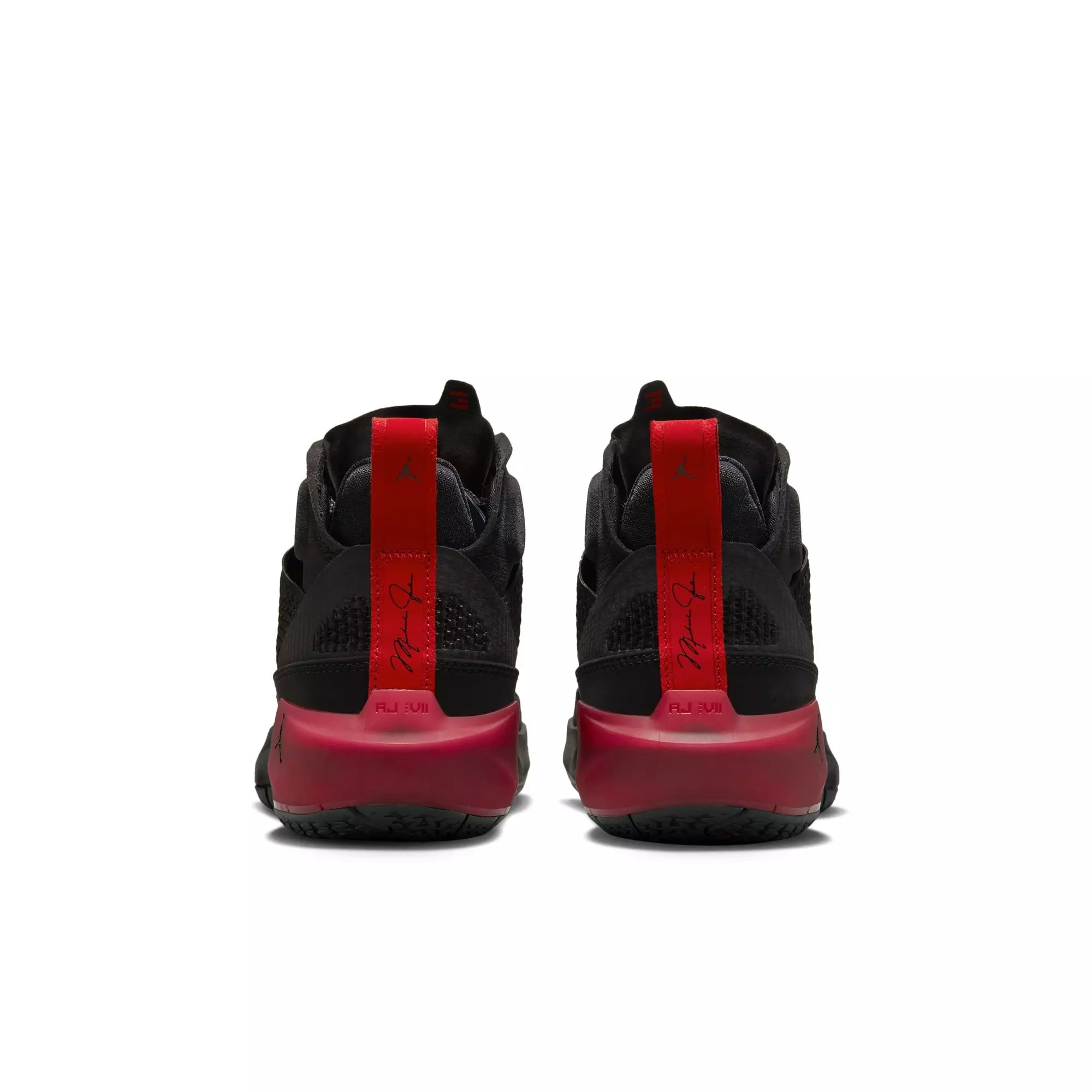 Jordan XXXVII "Bred" Grade School Kids' Basketball Shoe - BLACK/METALLIC GOLD/UNIVERSITY RED