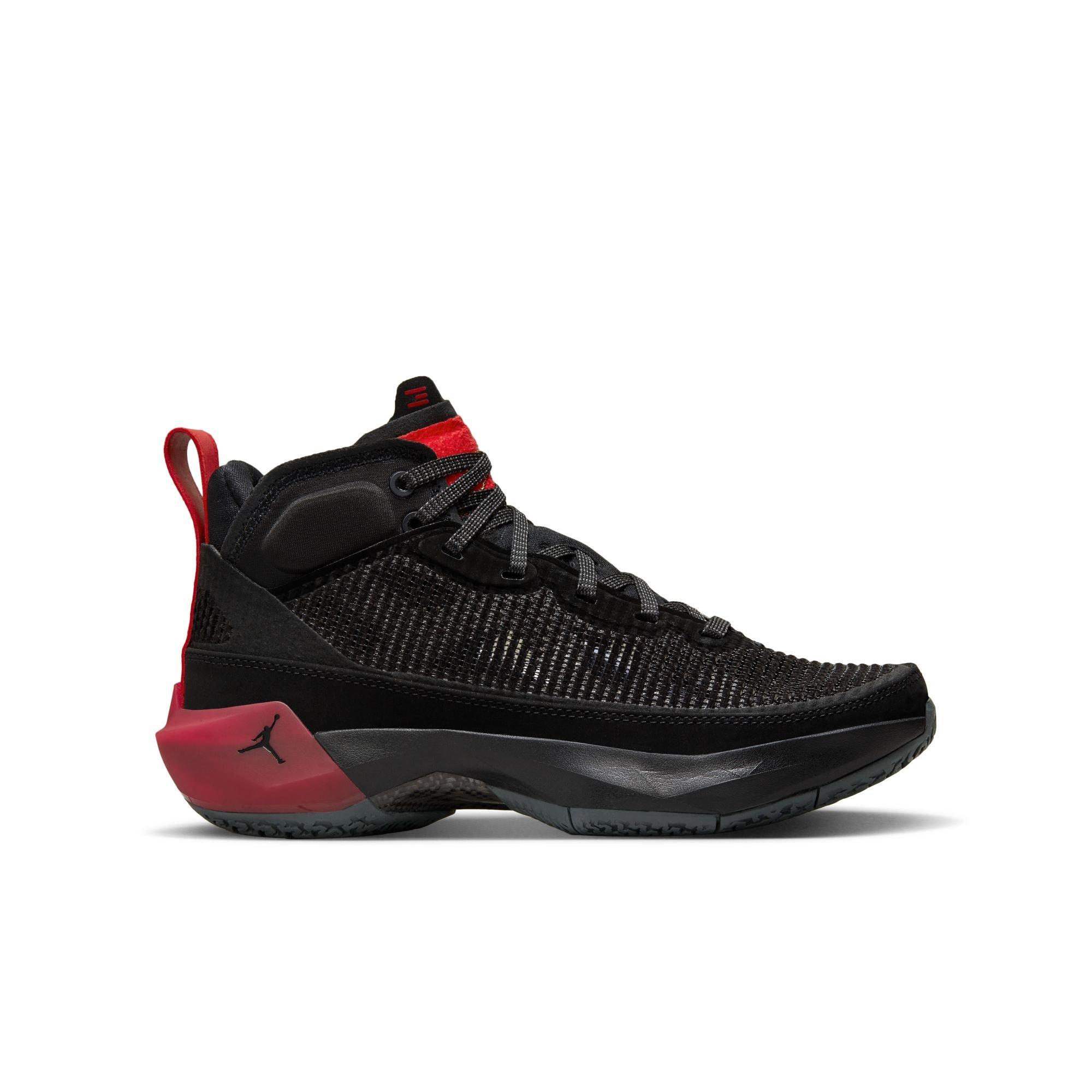 Jordan XXXVII "Bred" Grade School Kids' Basketball Shoe