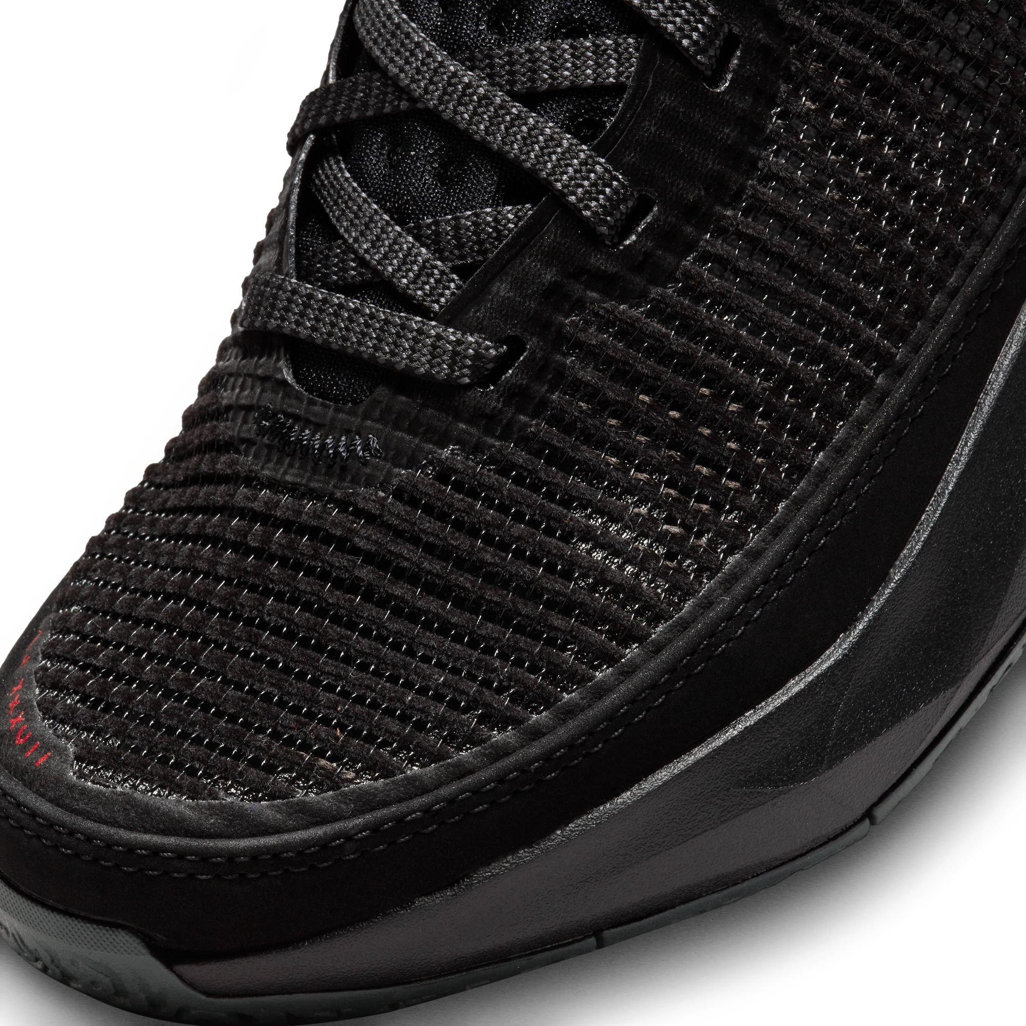 Jordan XXXVII "Bred" Grade School Kids' Basketball Shoe
