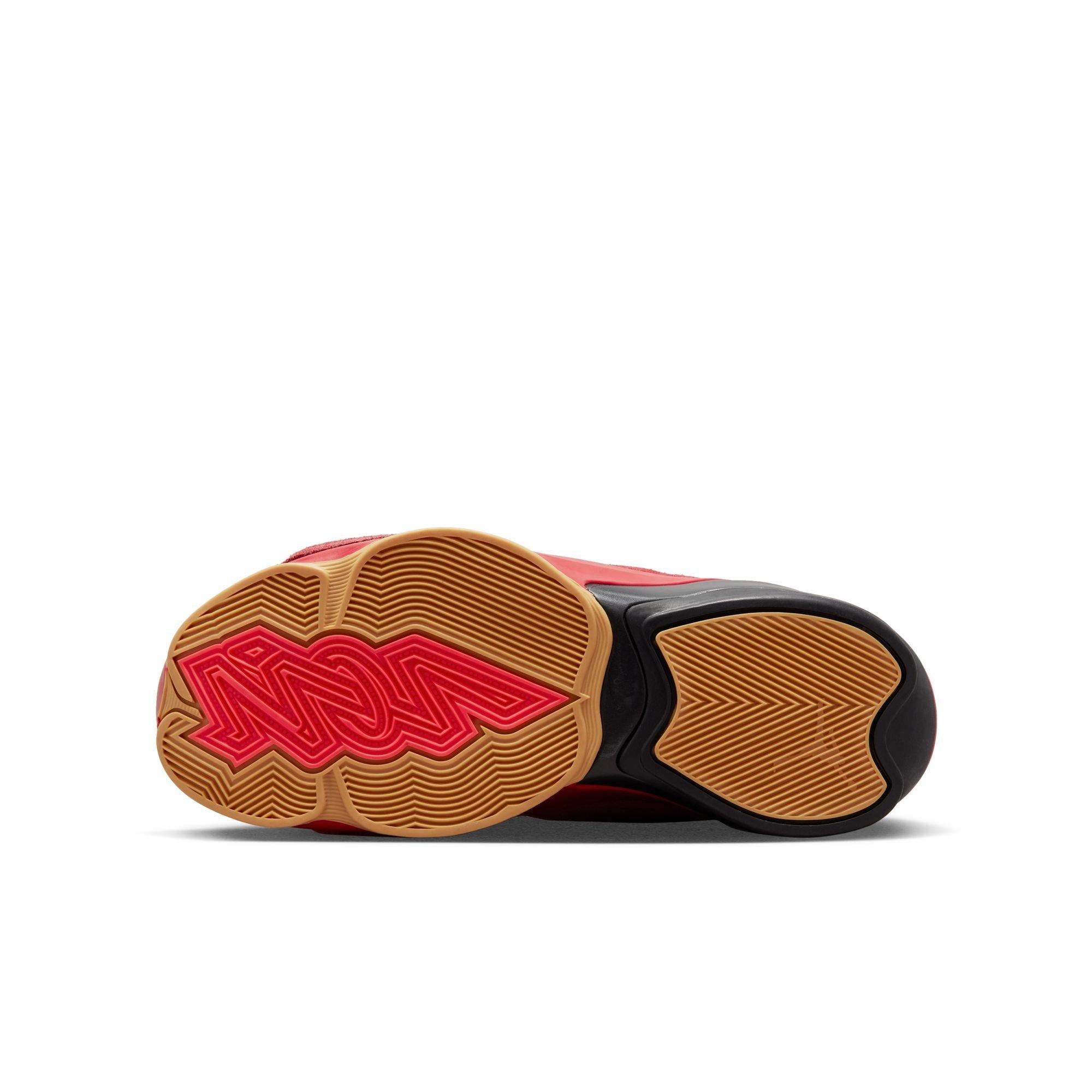 Jordan Zion 2 "University Red/Black/Bright Crimson" Grade School Kids' Basketball Shoe - UNIVERSITY RED/BLACK/BRIGHT CRIMSON Thumbnail View 10