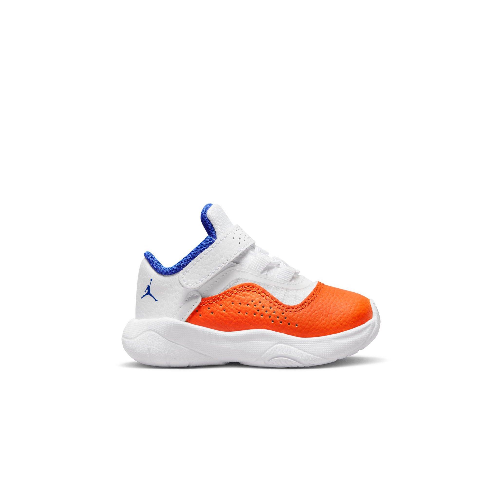 Jordan 11 CMFT Low "White/Orange" Toddler Boys' Shoe - WHITE/ORANGE