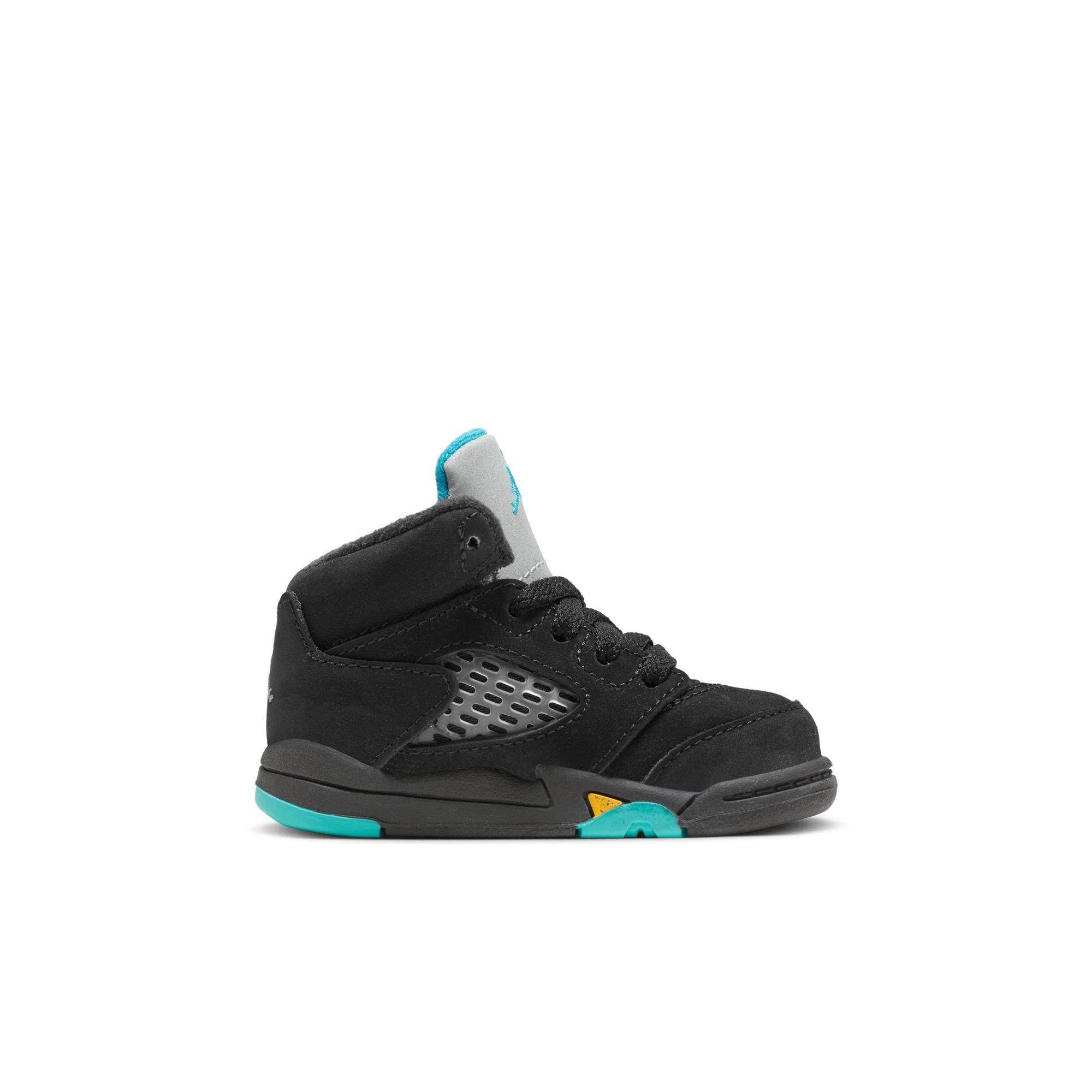 Jordan retro 5 aqua sale