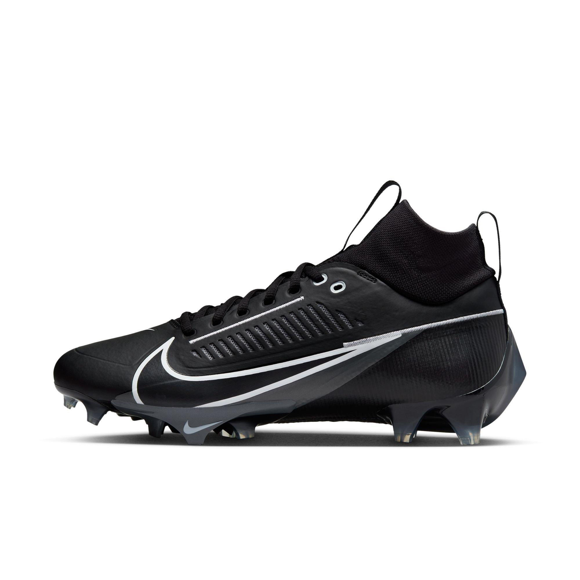 Nike Vapor Edge Pro 360 2 "Black/White/Iron Grey" Men's Football Cleat - BLACK/WHITE/GREY Thumbnail View 12