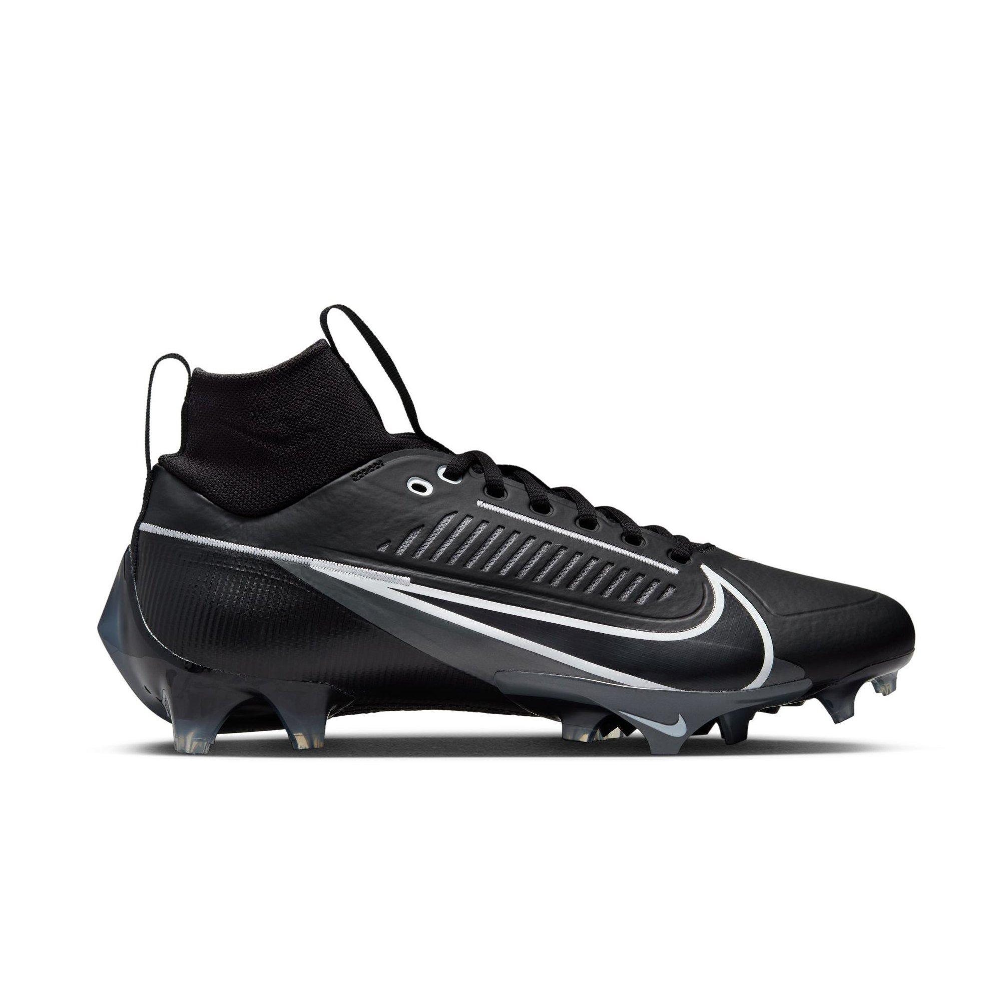 Nike Vapor Edge Pro 360 2 "Black/White/Iron Grey" Men's Football Cleat - BLACK/WHITE/GREY Thumbnail View 1