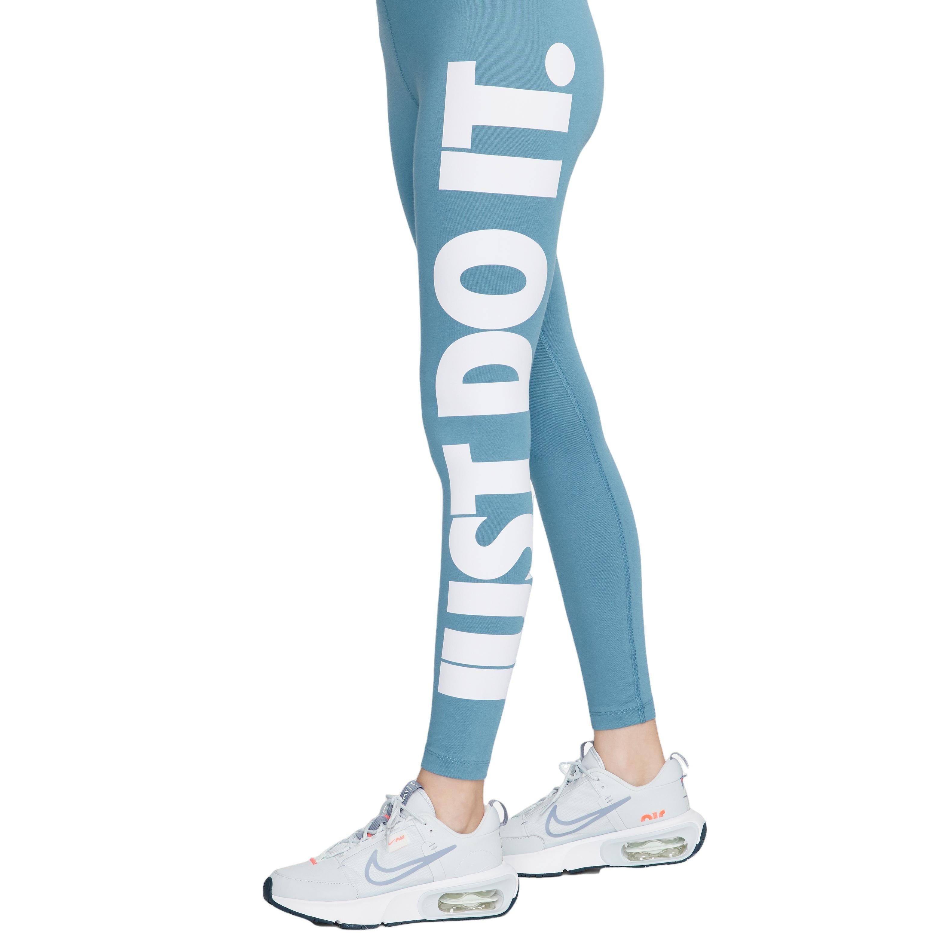 Nike Leg-a-see Just Do It Legging in Blue