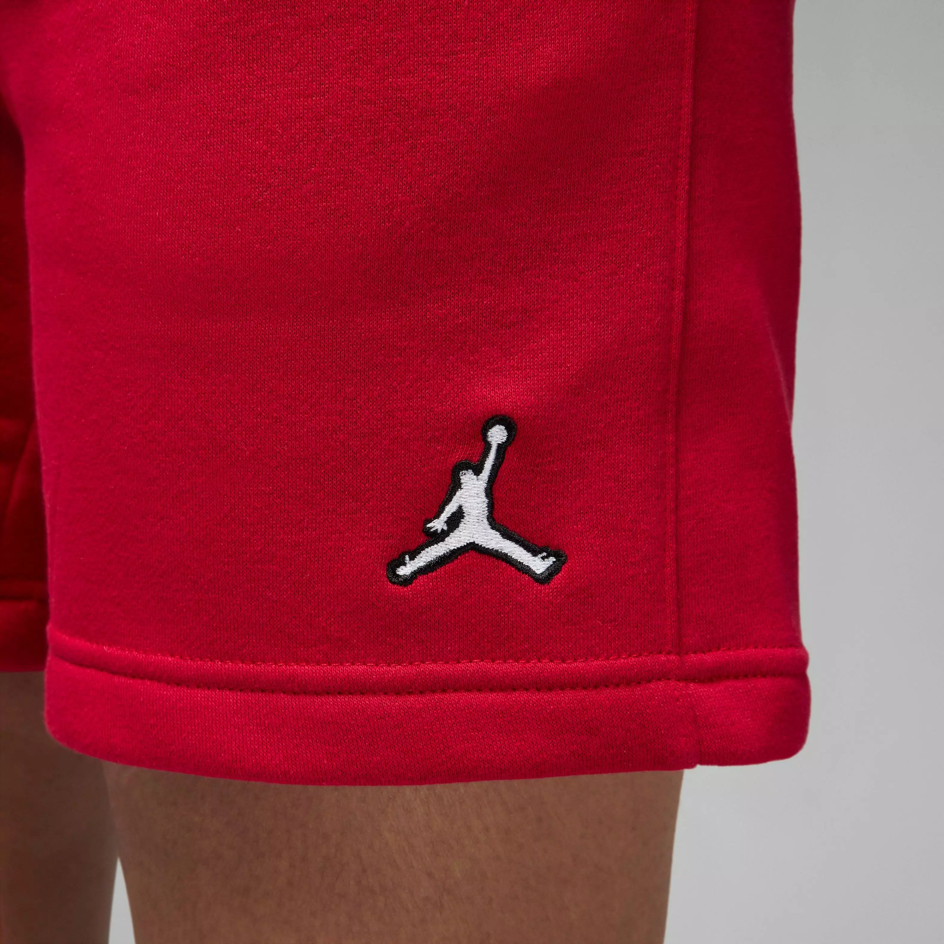 Jordan Women's Brooklyn Fleece Shorts-Red - RED