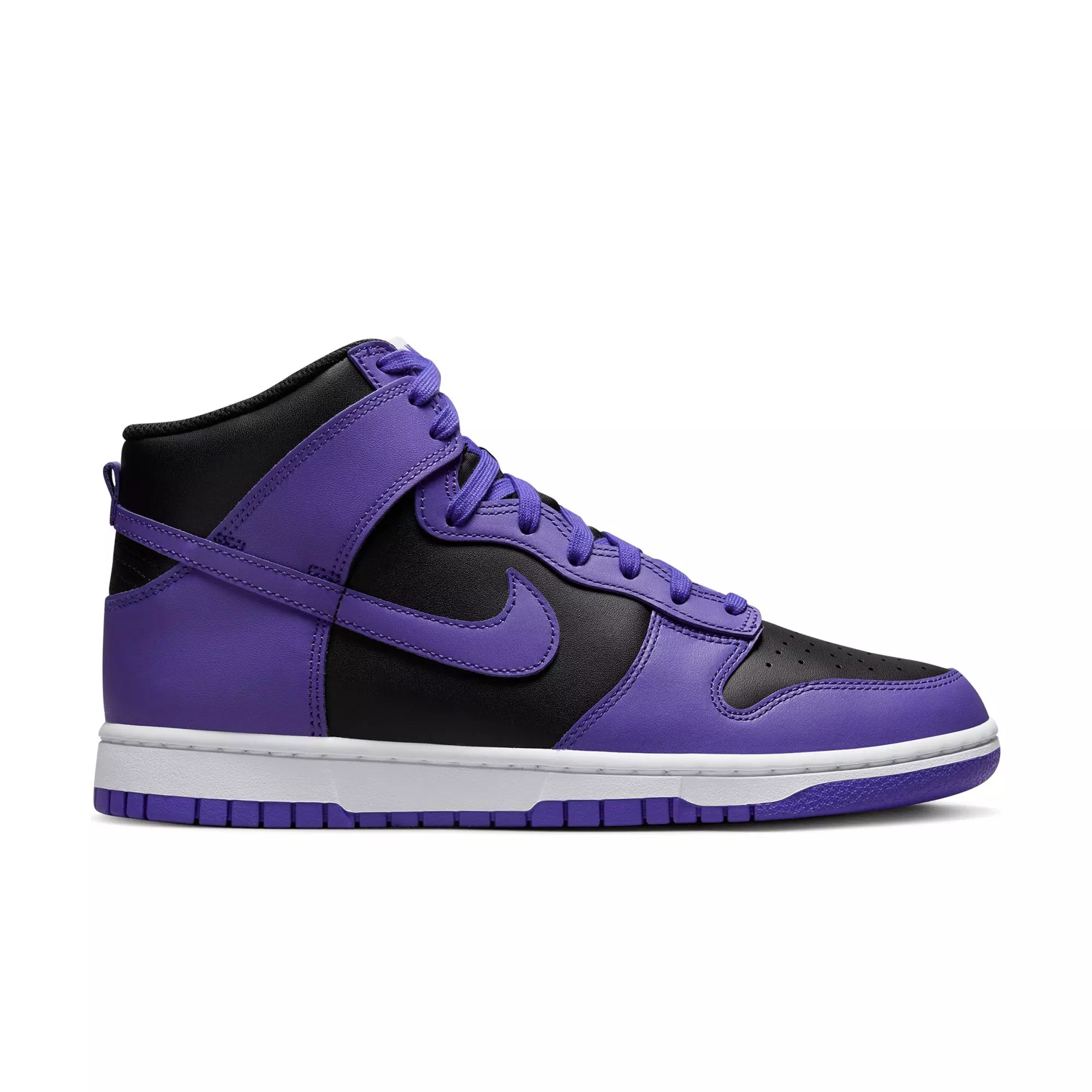 Nike Dunk High Retro BTTYS "TCU" Men's Shoe - PURPLE/BLACK