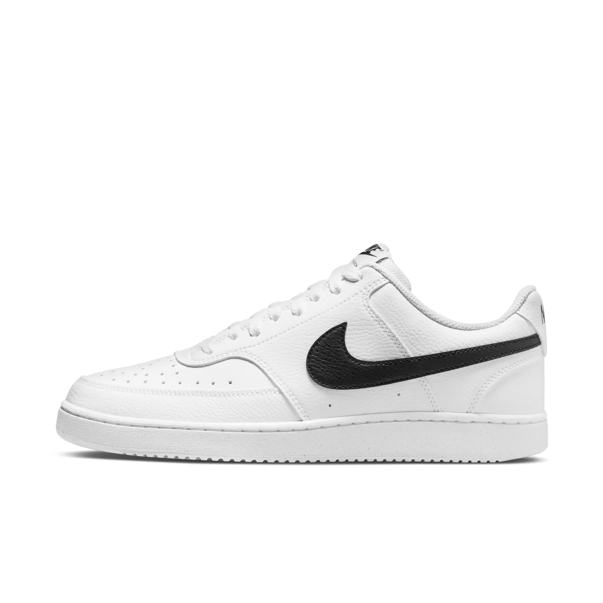 Nike Court Vision Low Next Nature "White/Black" Men's Shoe - WHITE/BLACK
