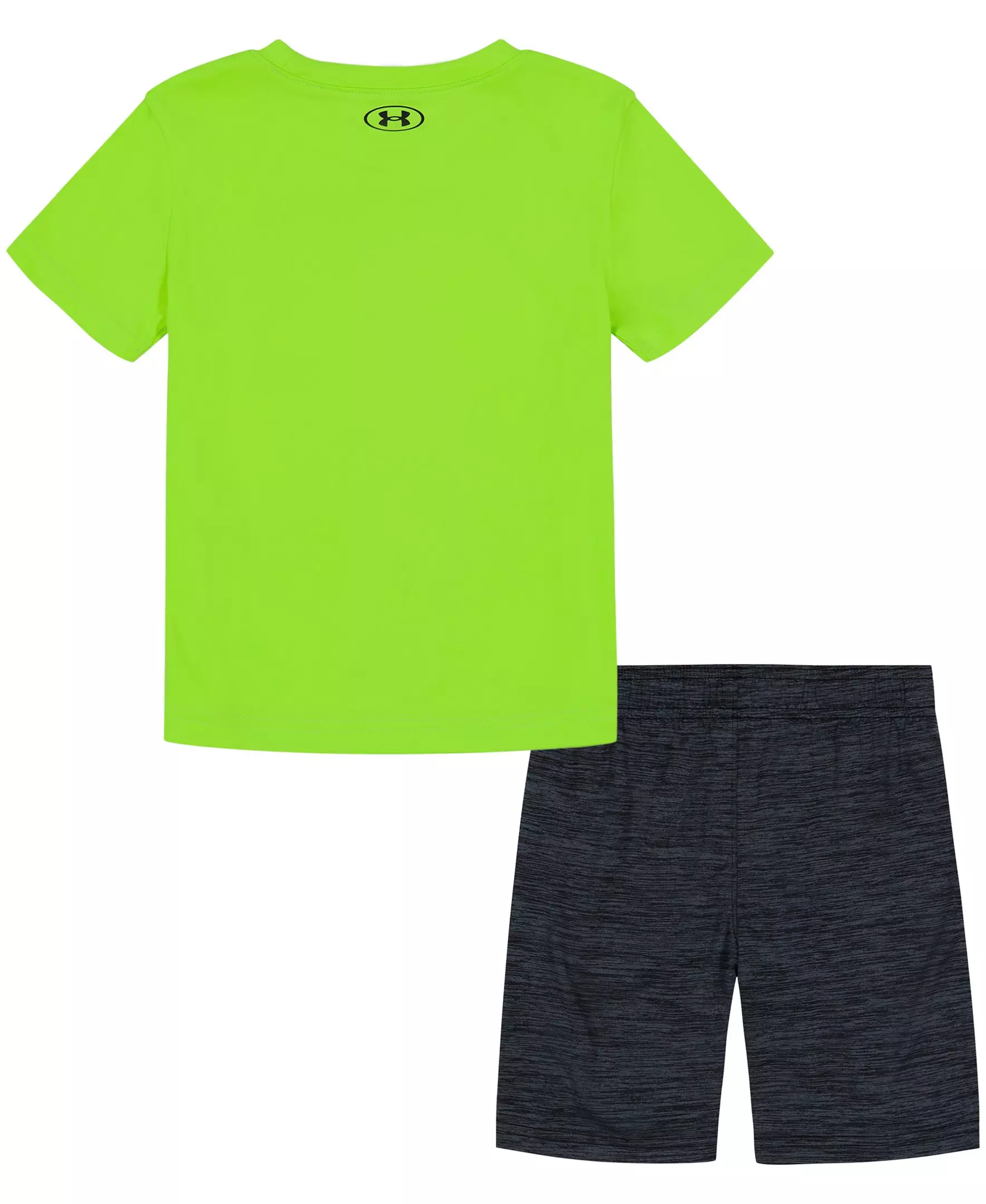 Under Armour Little Boys' Deconstruct Logo Short Set - LIME