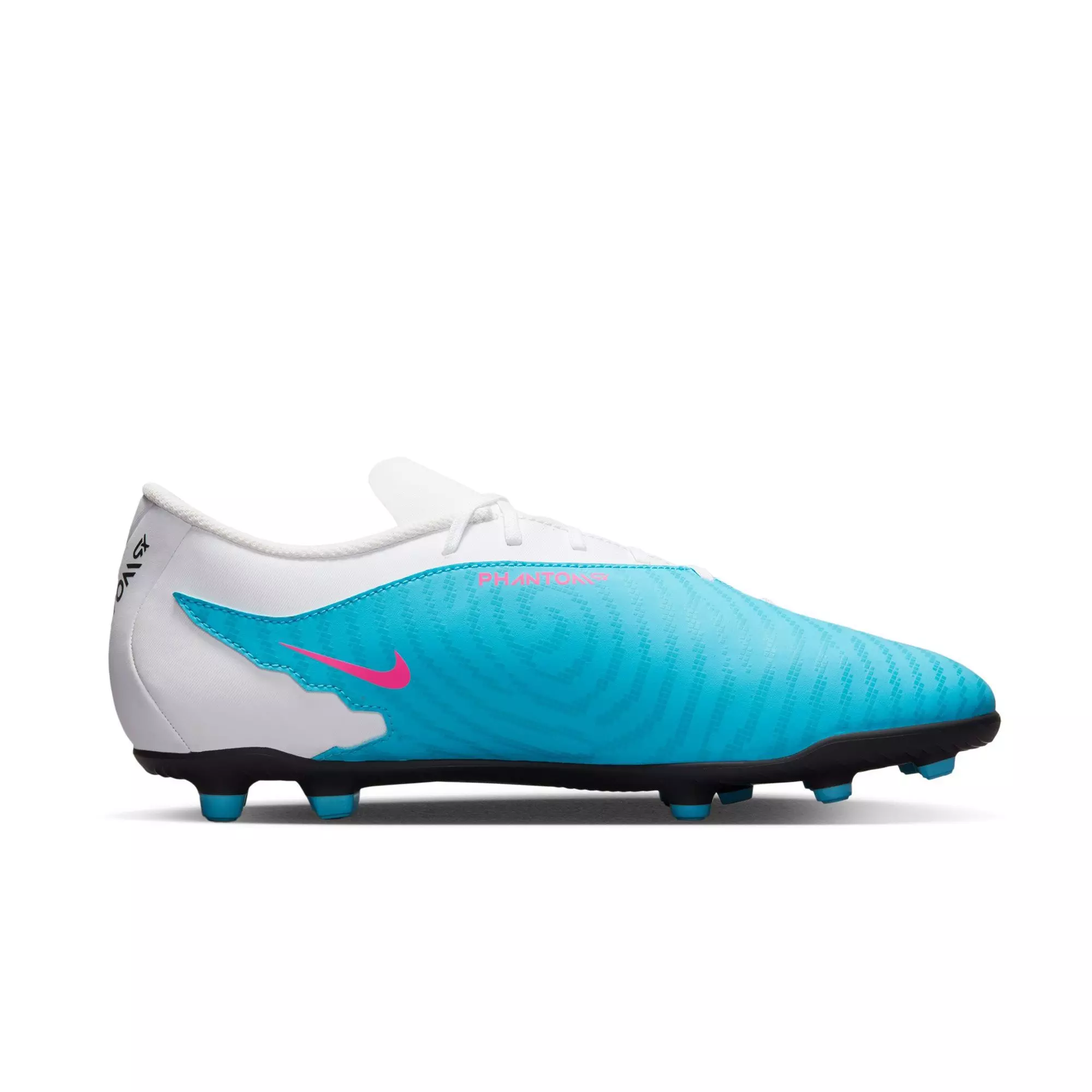 Nike Phantom GX Club MG "Baltic Blue/Pink Blast/White/Laser Blue" Men's Soccer Cleat - BLUE/PINK