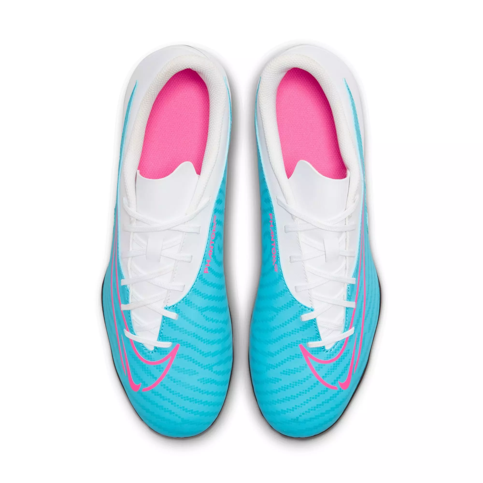 Nike Phantom GX Club MG "Baltic Blue/Pink Blast/White/Laser Blue" Men's Soccer Cleat - BLUE/PINK