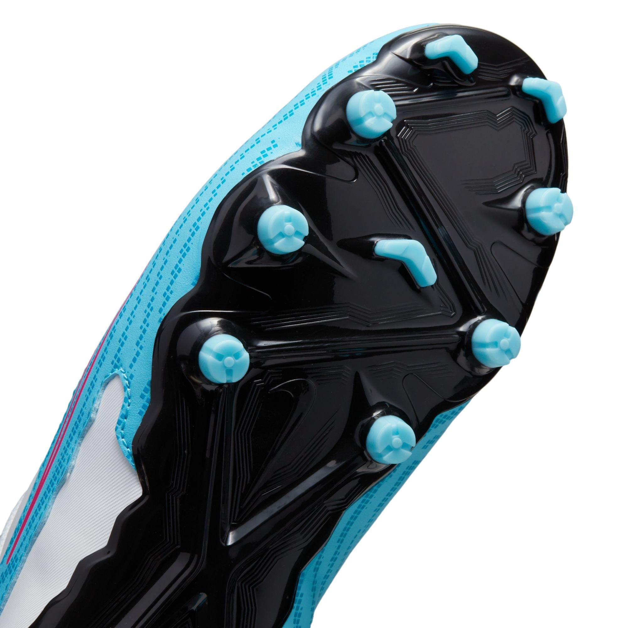 Nike Jr. Phantom GX Academy MG  Kids' "Baltic Blue/Pink Blast/White/Laser Blue" Soccer Cleat