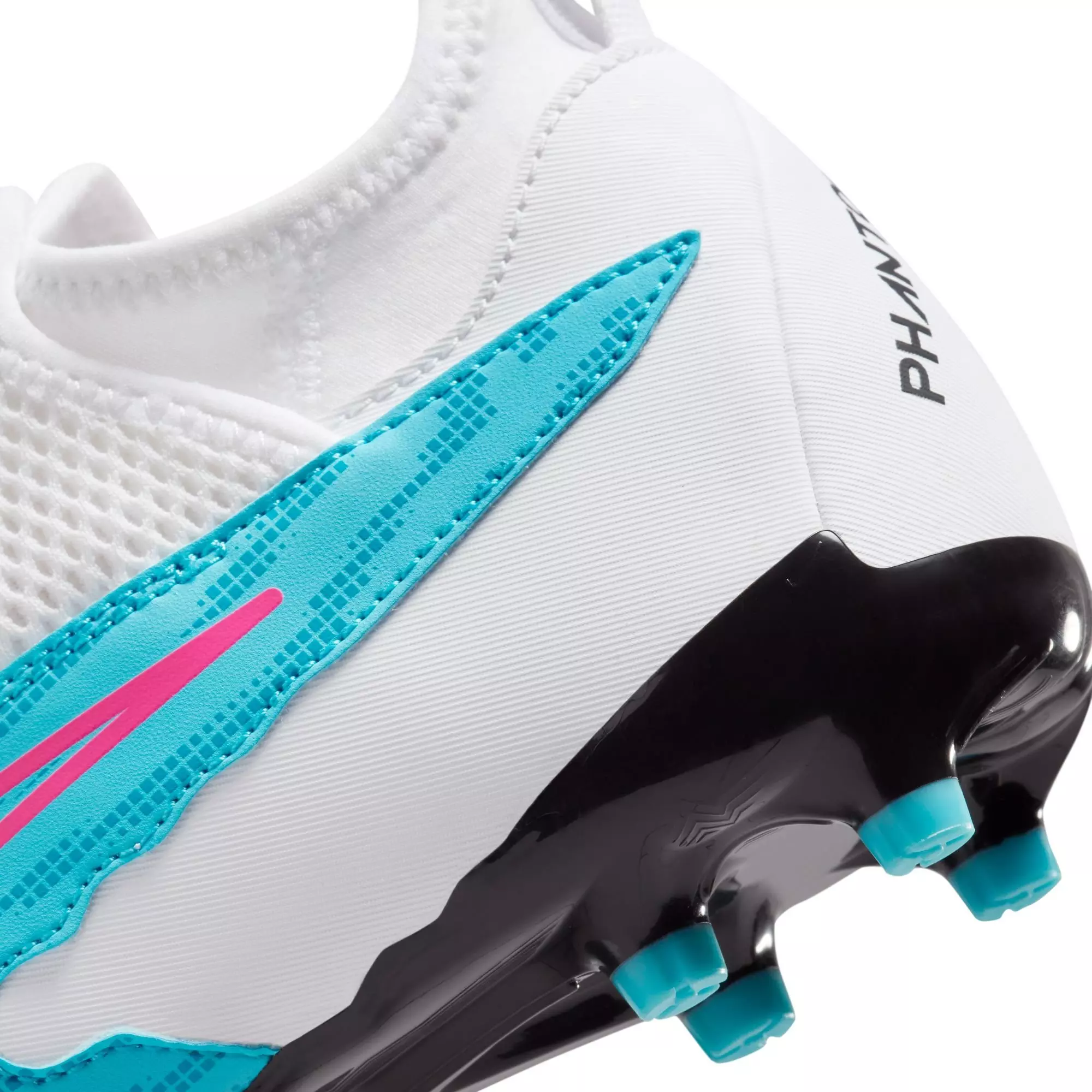 Nike Jr. Phantom GX Academy Dynamic Fit MG "Baltic Blue/Pink Bliss" Grade School Kids' Soccer Cleat - BLUE/PINK