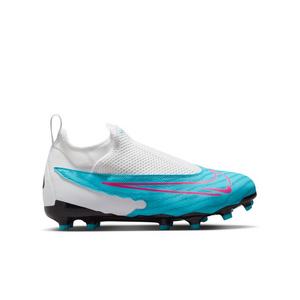 Nike Jr. Zoom Mercurial Vapor 15 Academy CR7 White/Concord/Medium  Blue/Metallic Copper Grade School Kids' Soccer Shoe - Hibbett