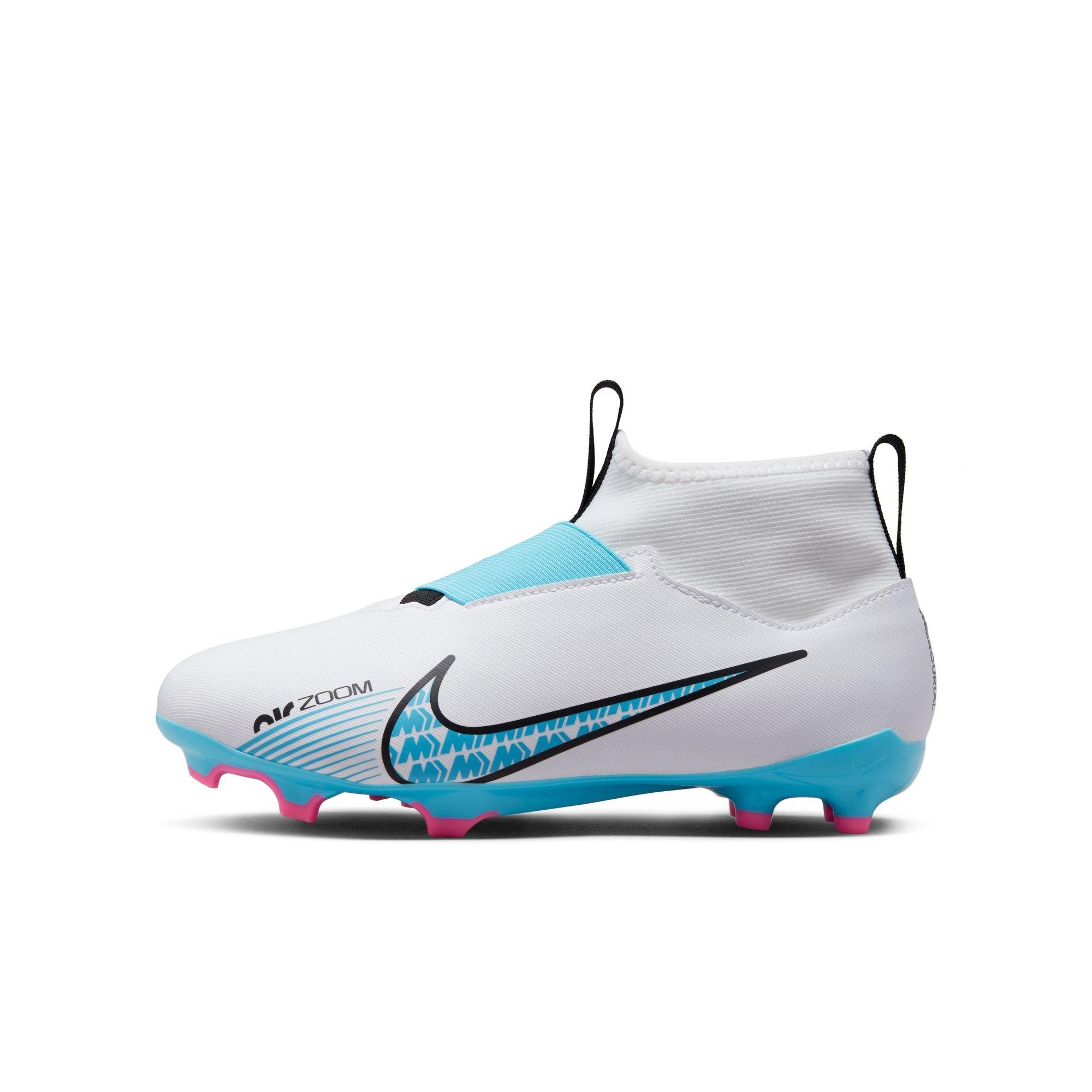 Nike Zoom Superfly 9 Elite FG (White/Baltic Blue-Pink Blast) Size 12 M / 13.5 W